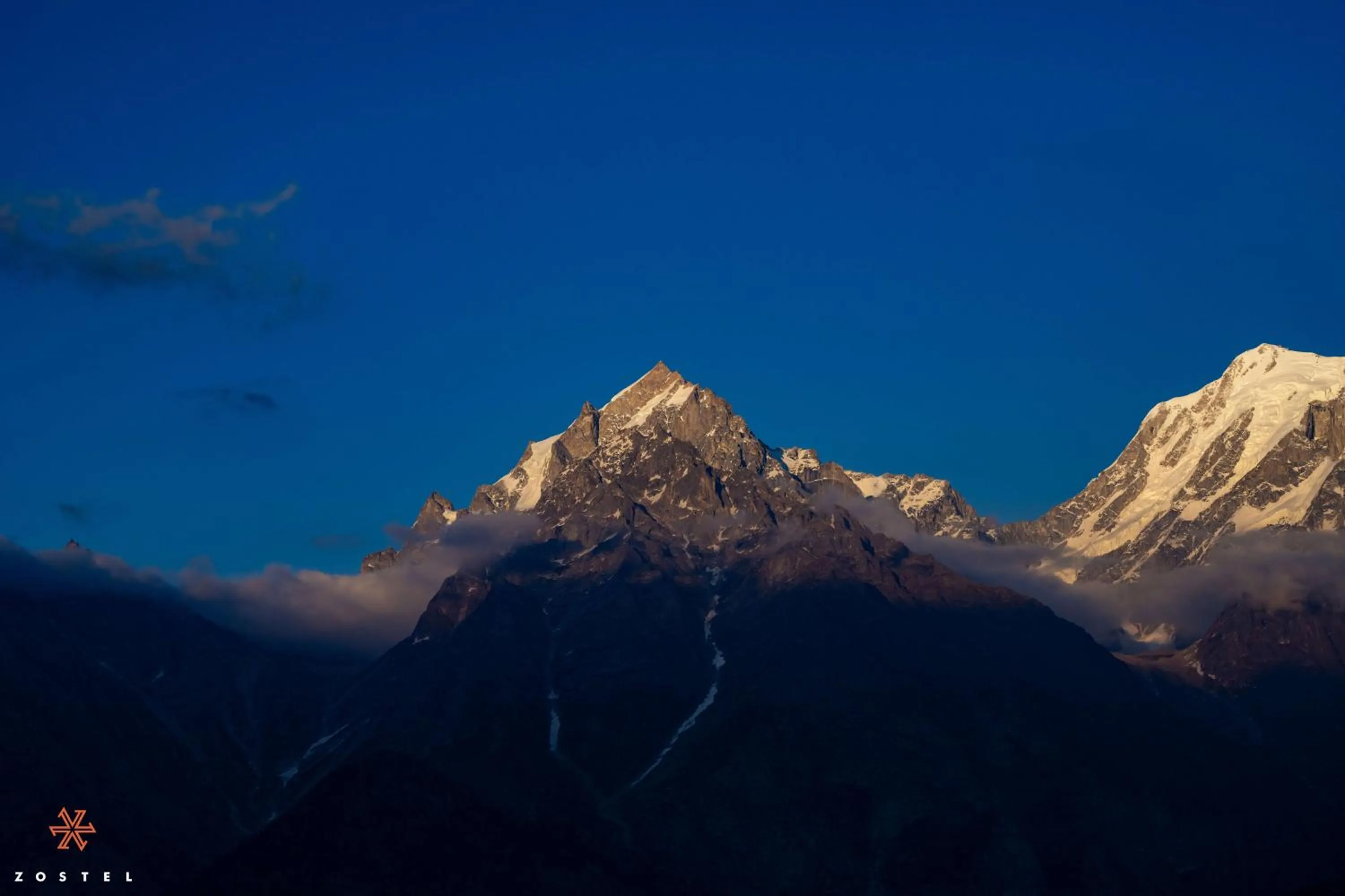 Natural landscape in Zostel Kalpa