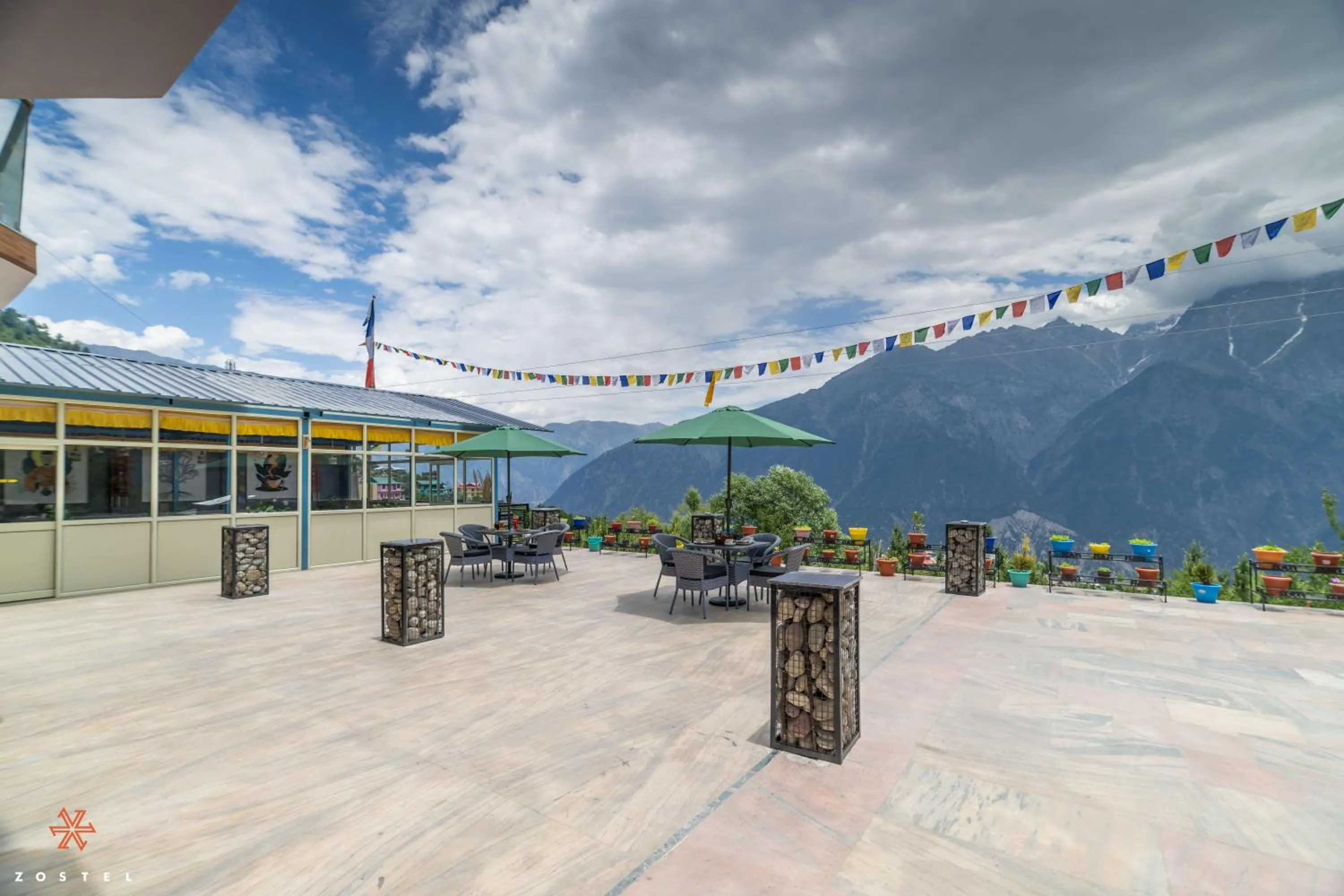 View (from property/room) in Zostel Kalpa