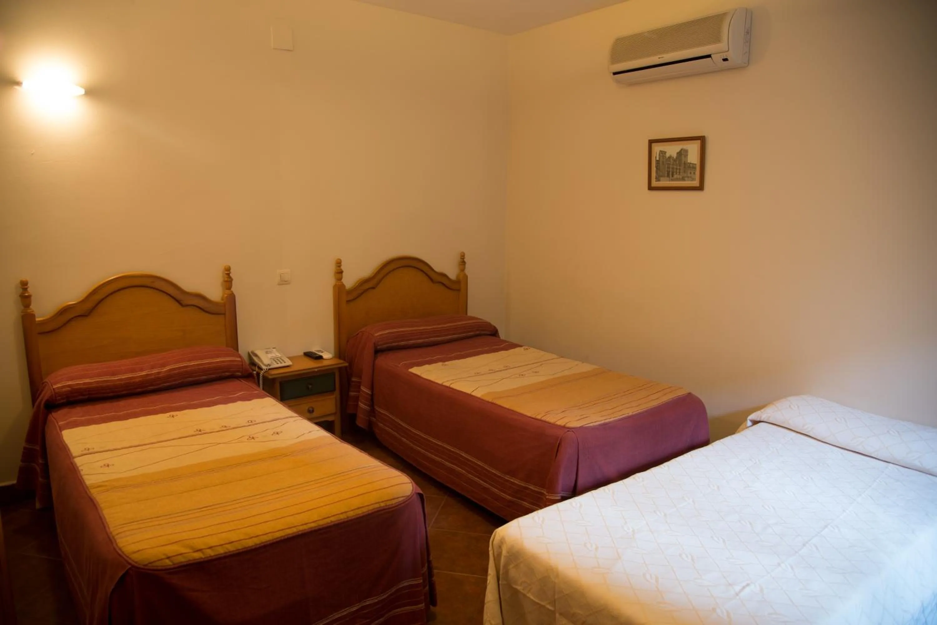 Decorative detail, Bed in Hostal Hueso