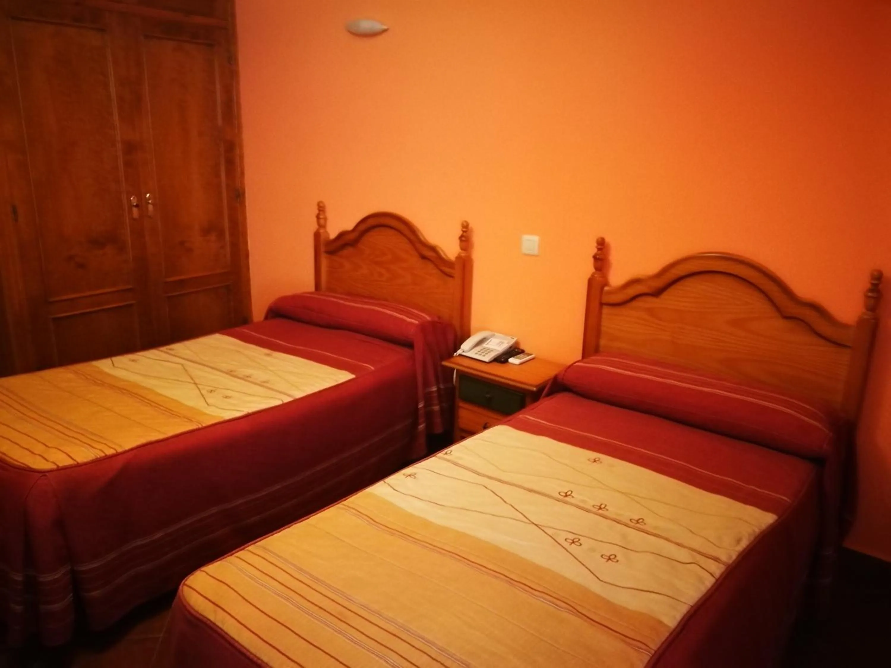 Bed in Hostal Hueso