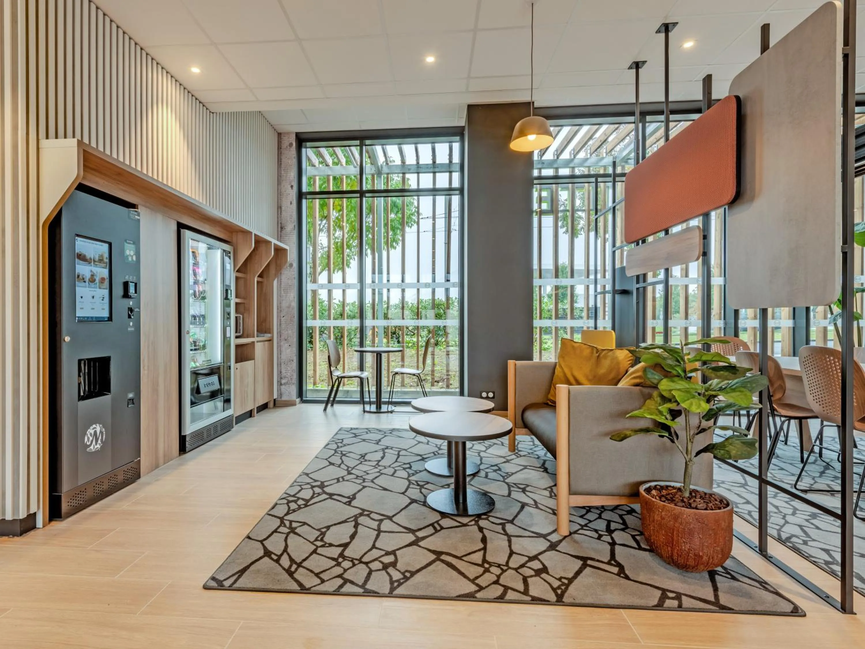 Living room in B&B HOTEL Brest Porte de Gouesnou