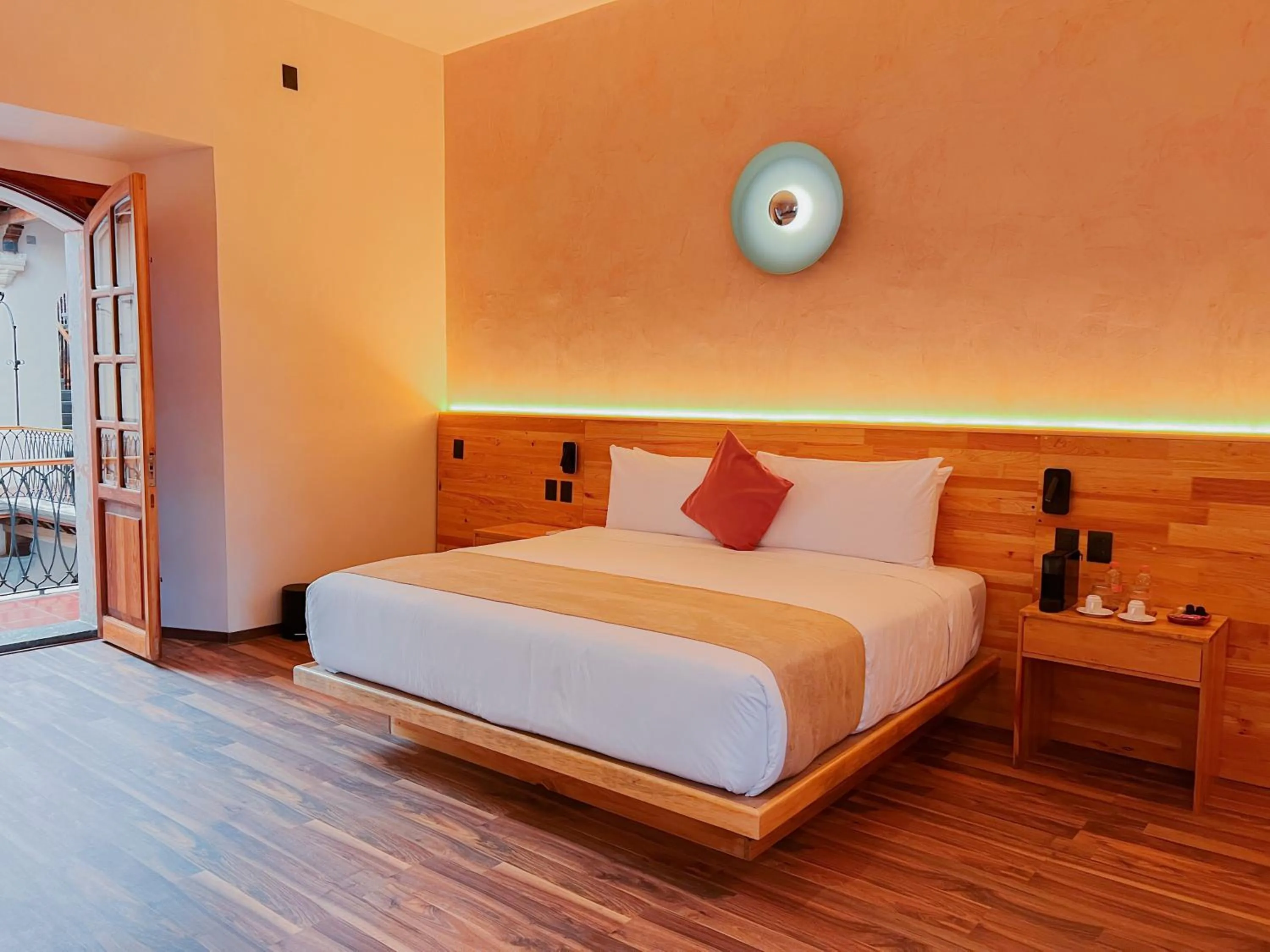 Bed in Sauvé Casa Boutique