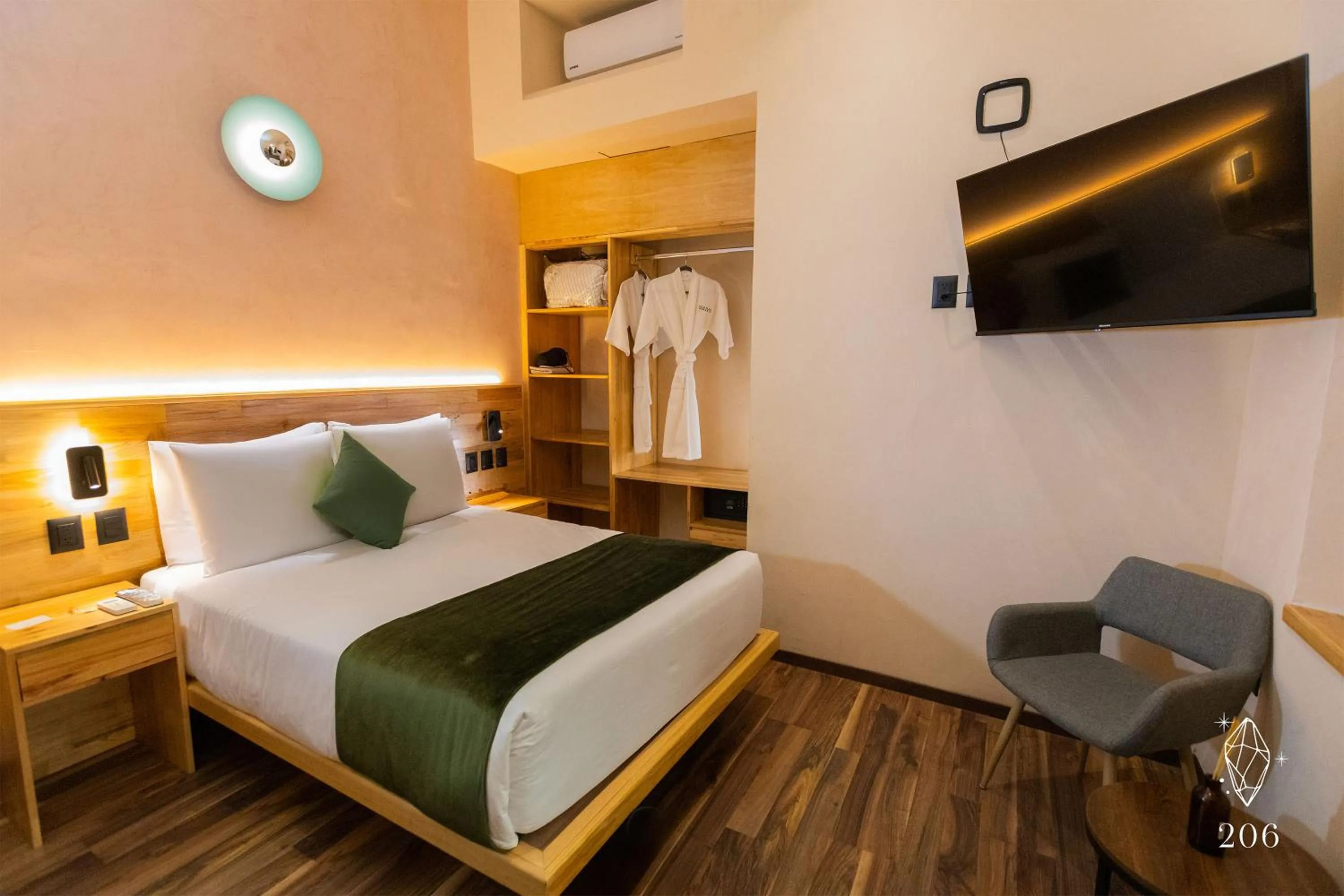 Bed in Sauvé Casa Boutique