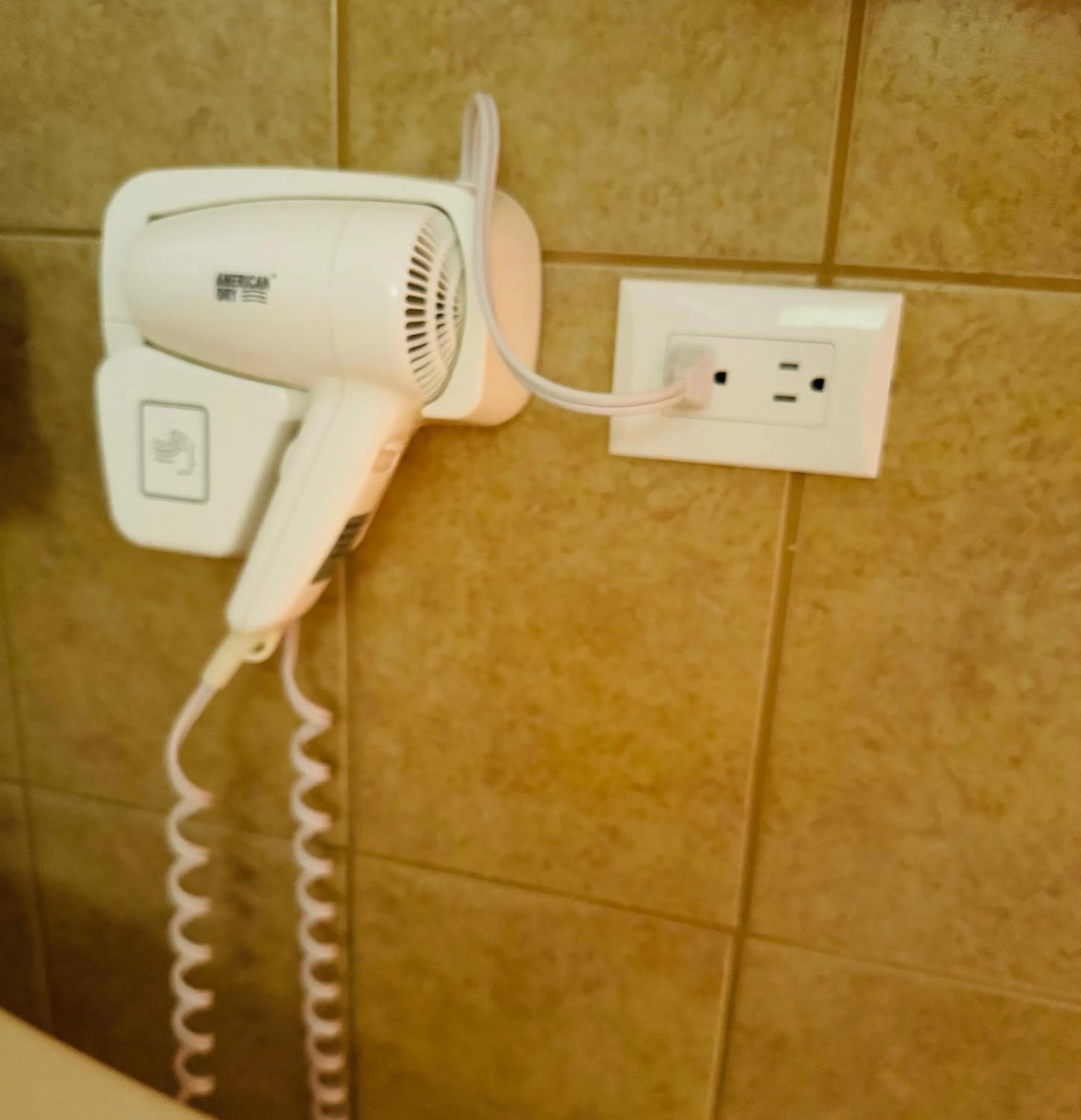 hair dryier in Apartotel Flamboyant