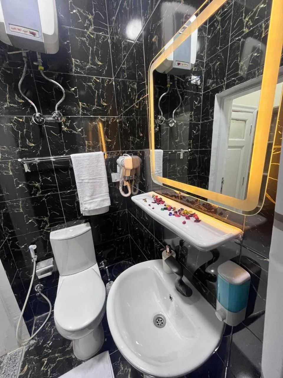 Shower in Future Hostel