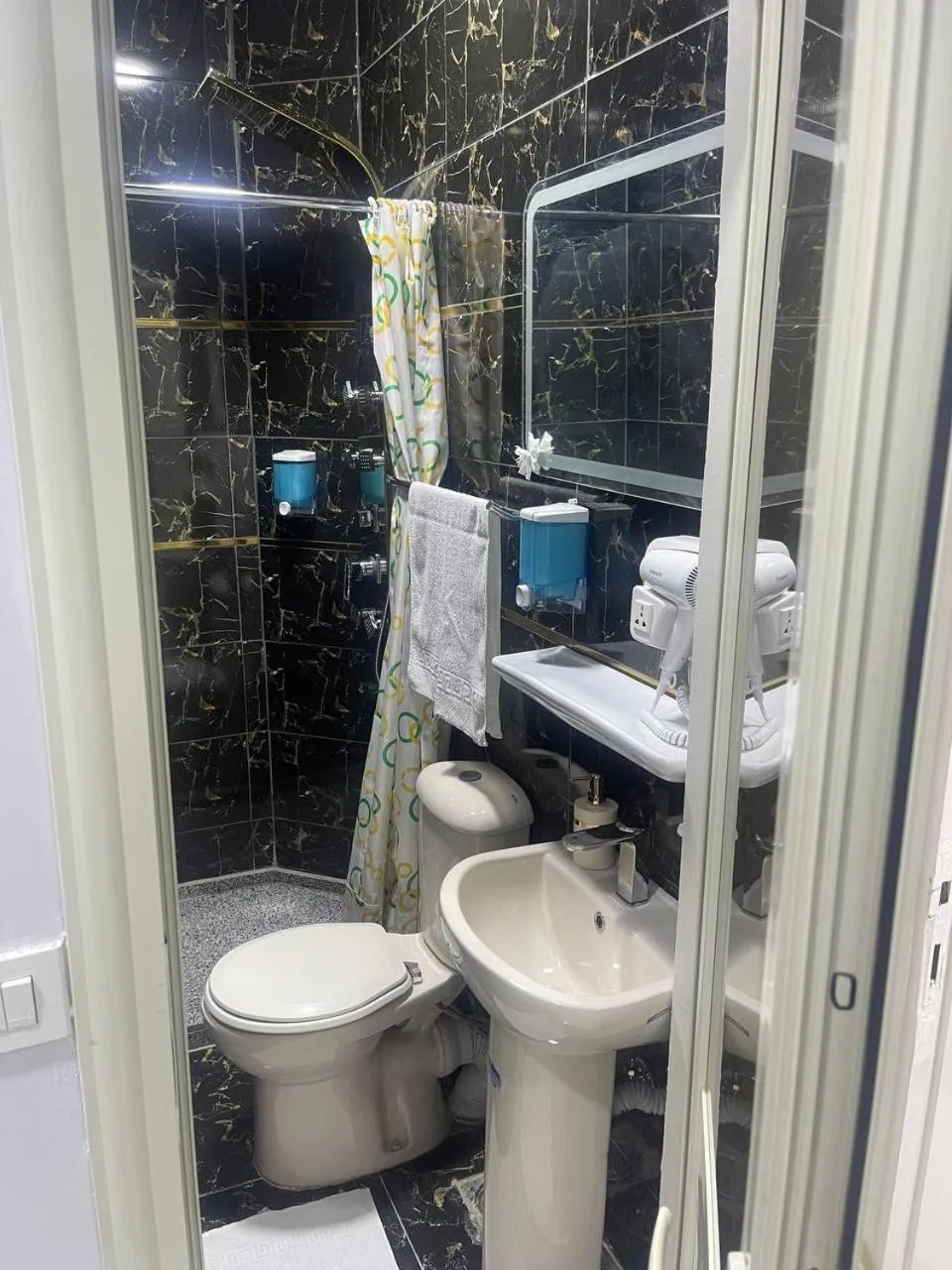 Shower in Future Hostel