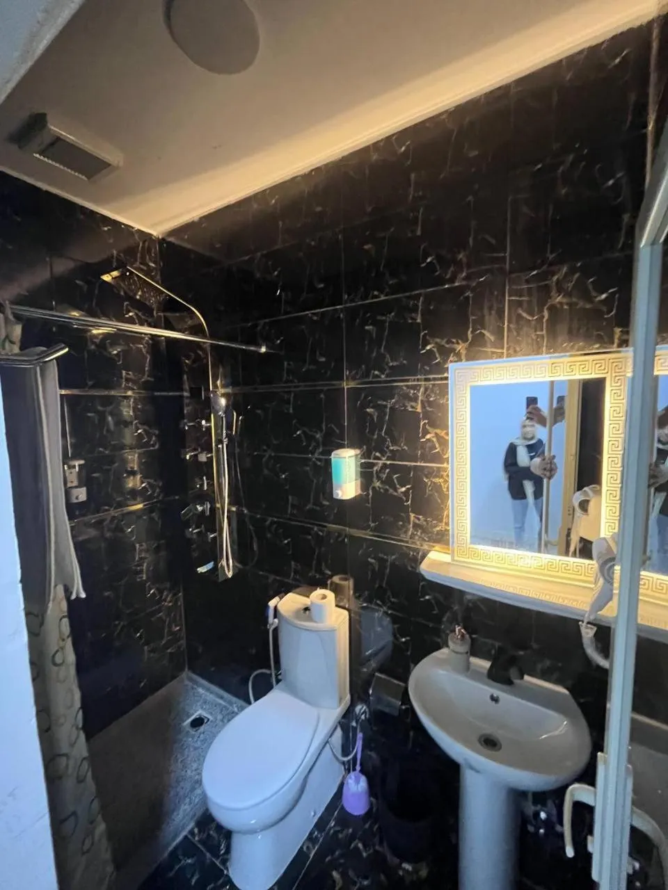 Shower in Future Hostel