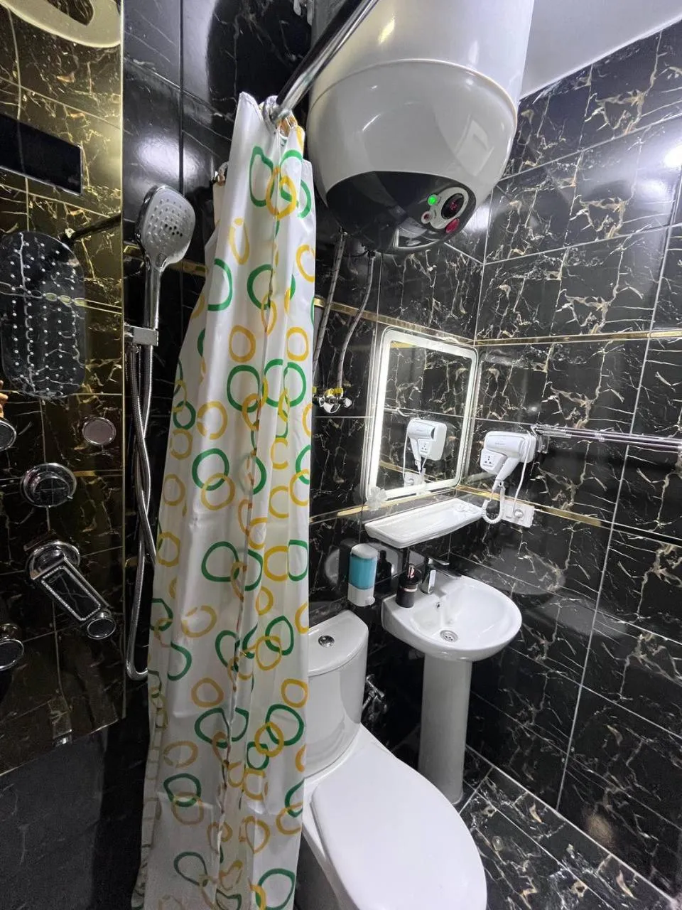 Shower in Future Hostel