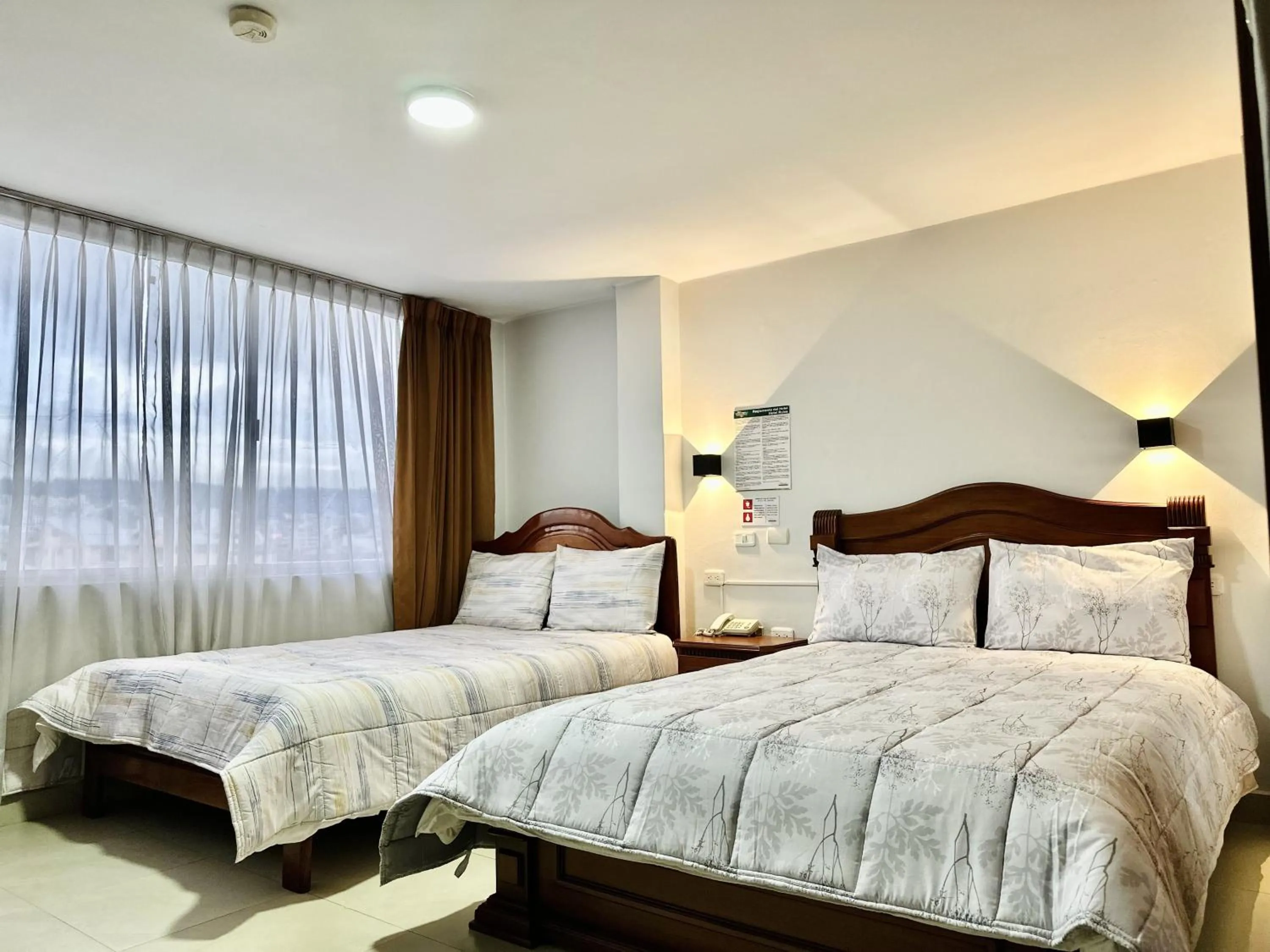 Bed in Hotel Tiwintza Internacional