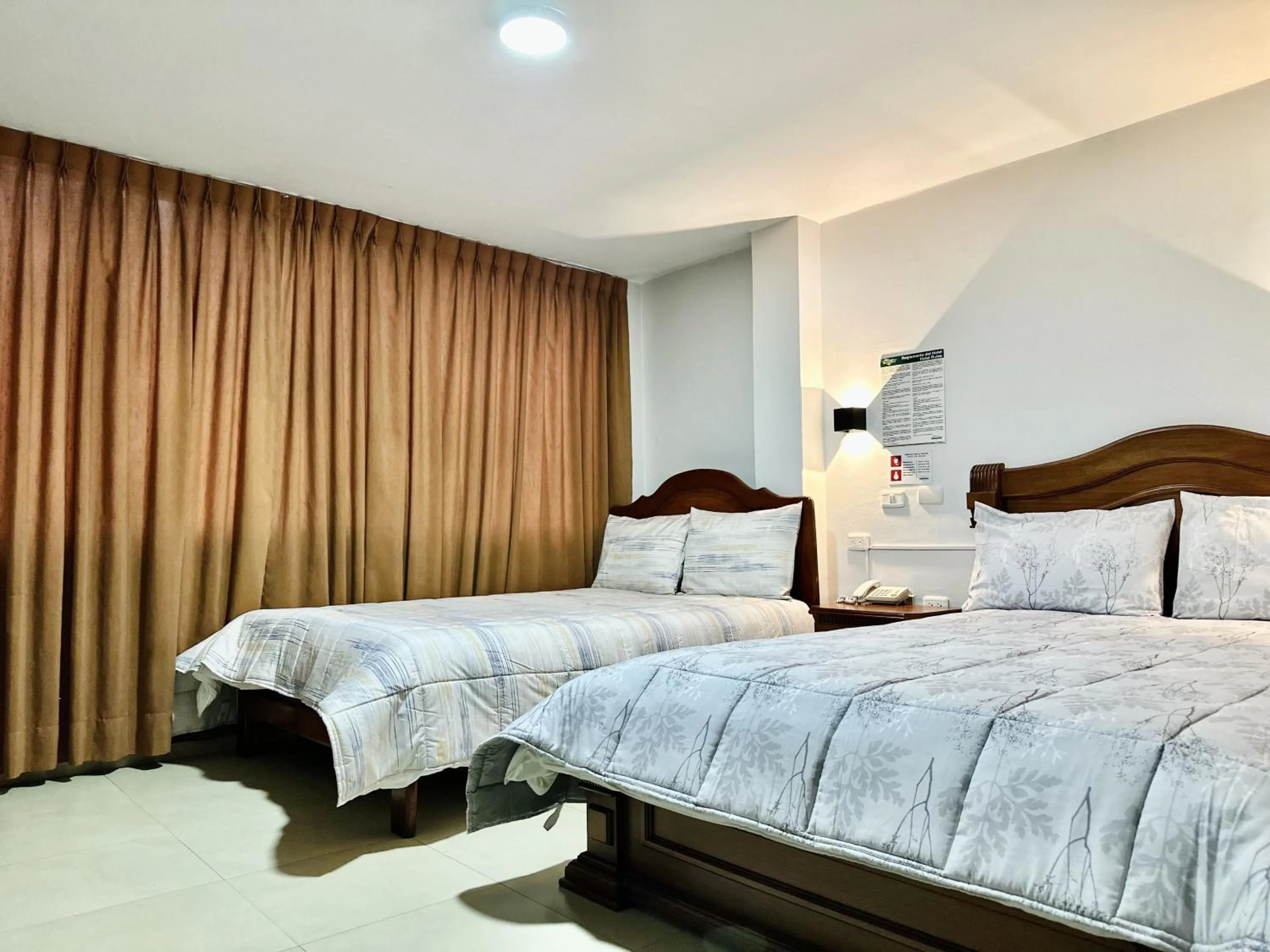 Bed in Hotel Tiwintza Internacional