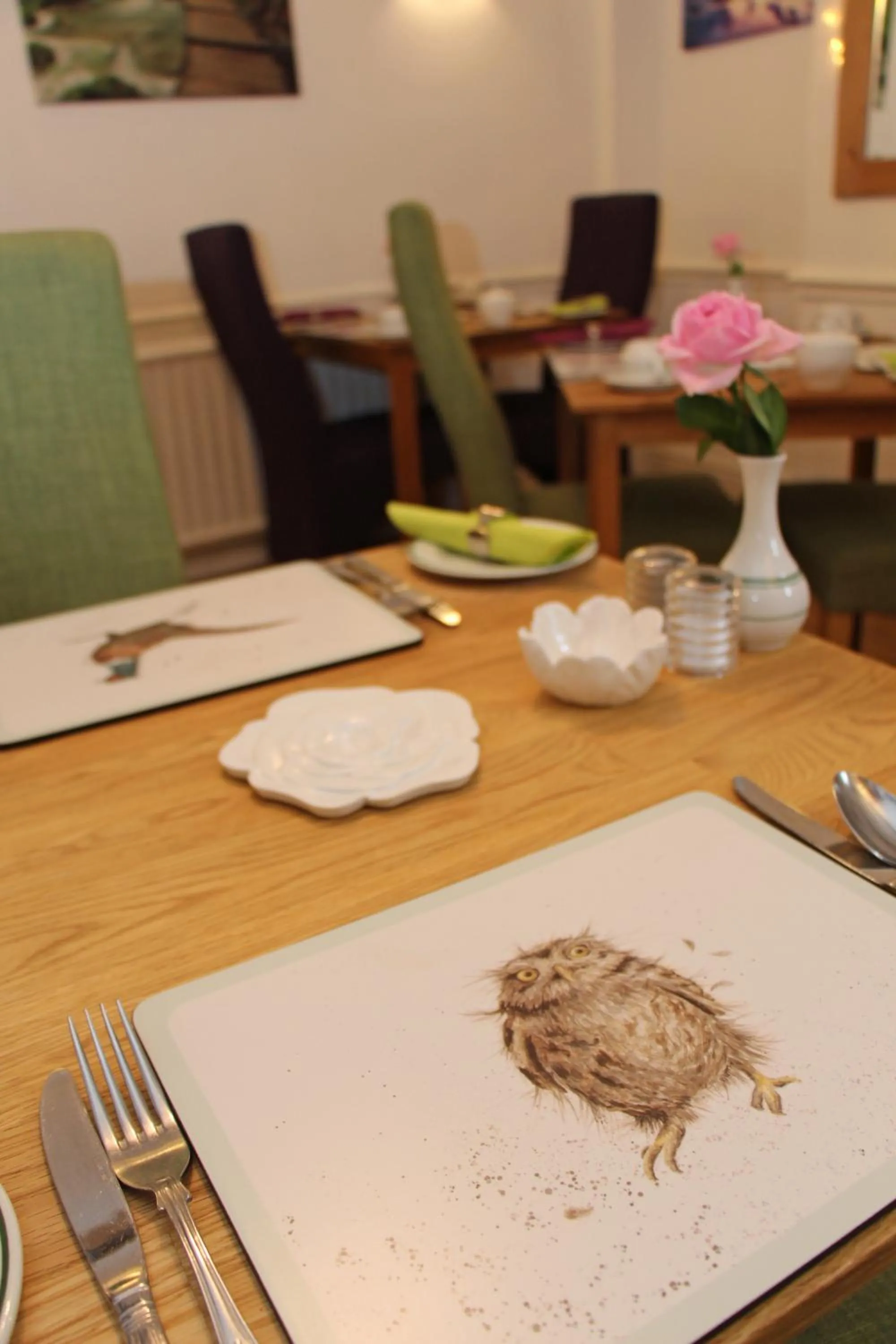 Restaurant/places to eat in St John's Lodge Guest House incl off-site leisure club