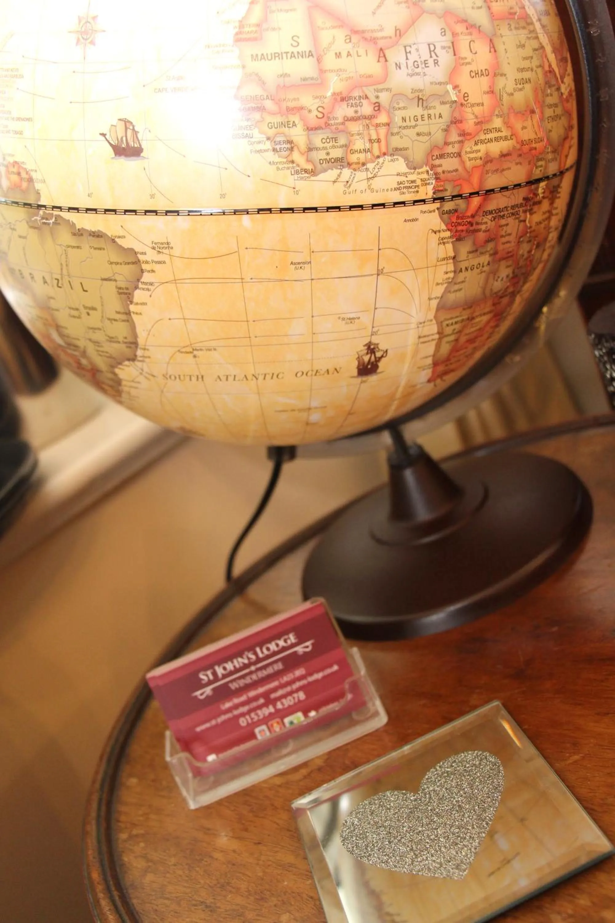 Communal lounge/ TV room in St John's Lodge Guest House incl off-site leisure club