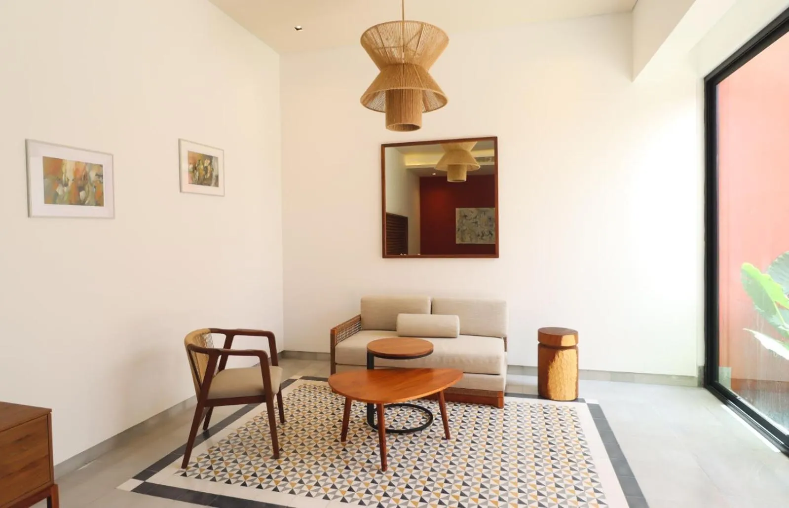 Living room in Casa Loreto 1893