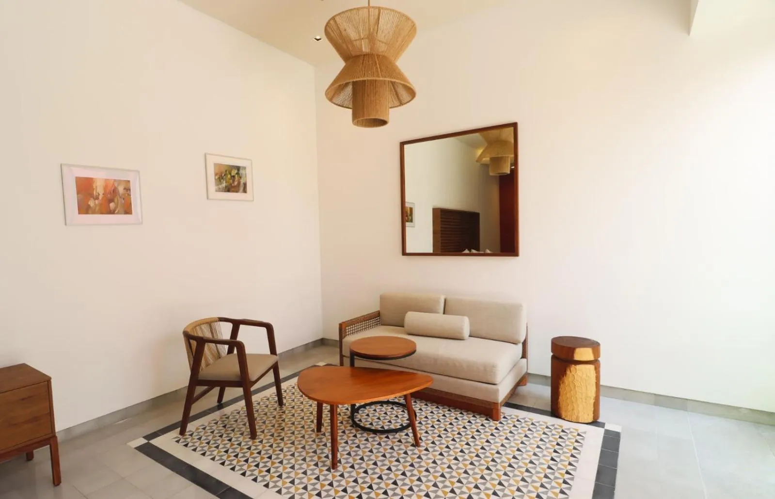 Living room in Casa Loreto 1893