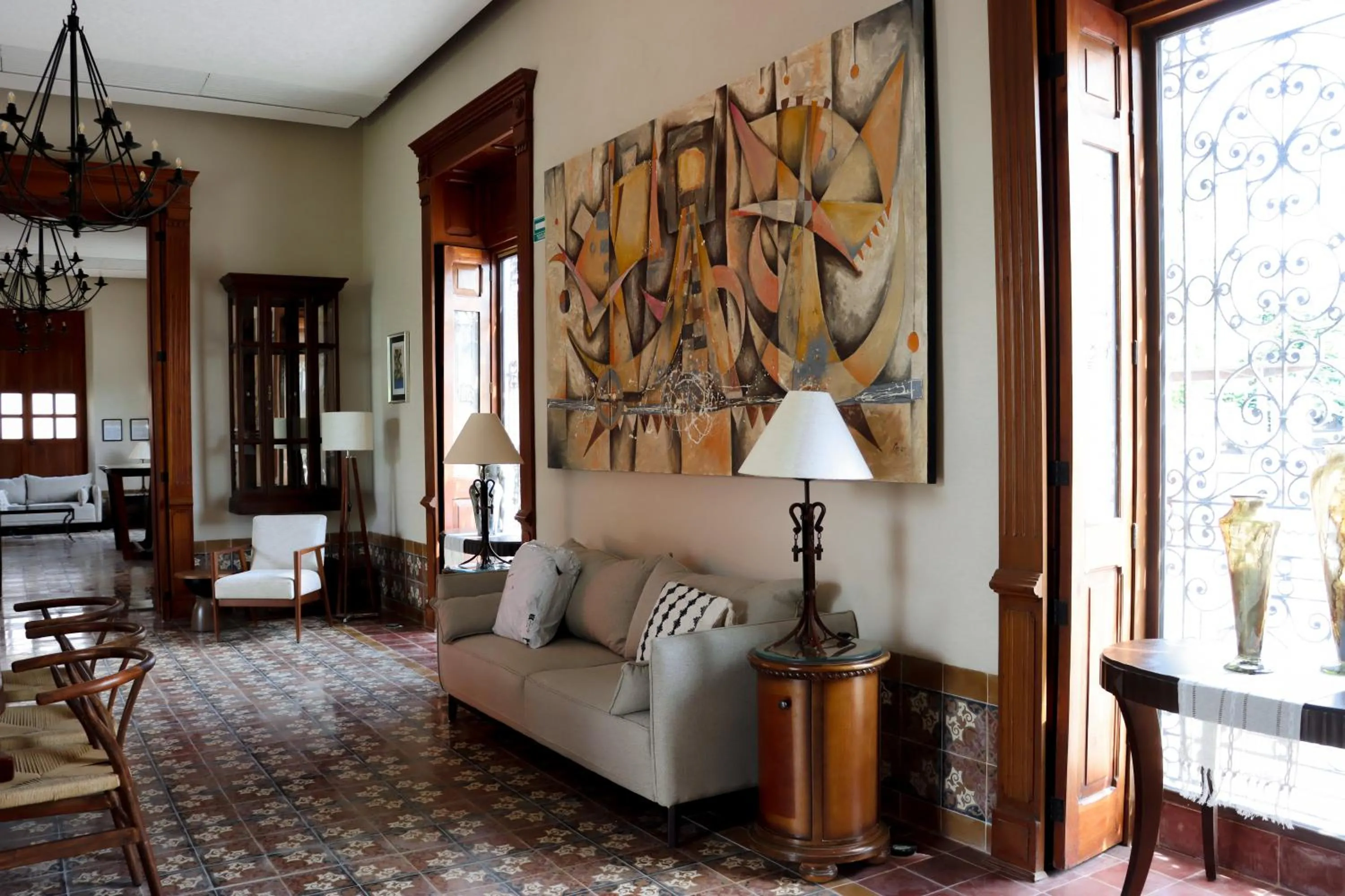 Living room in Casa Loreto 1893