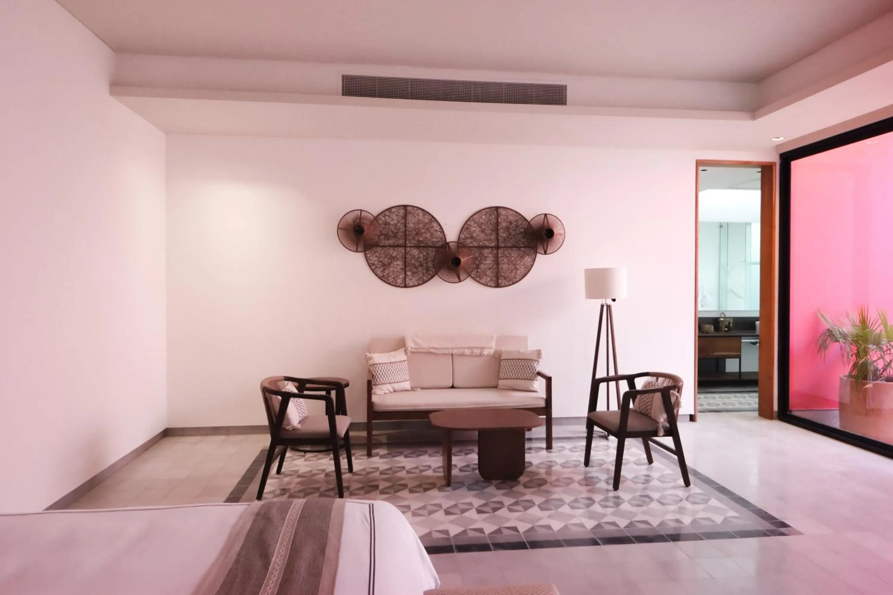 Seating area, Bed in Casa Loreto 1893