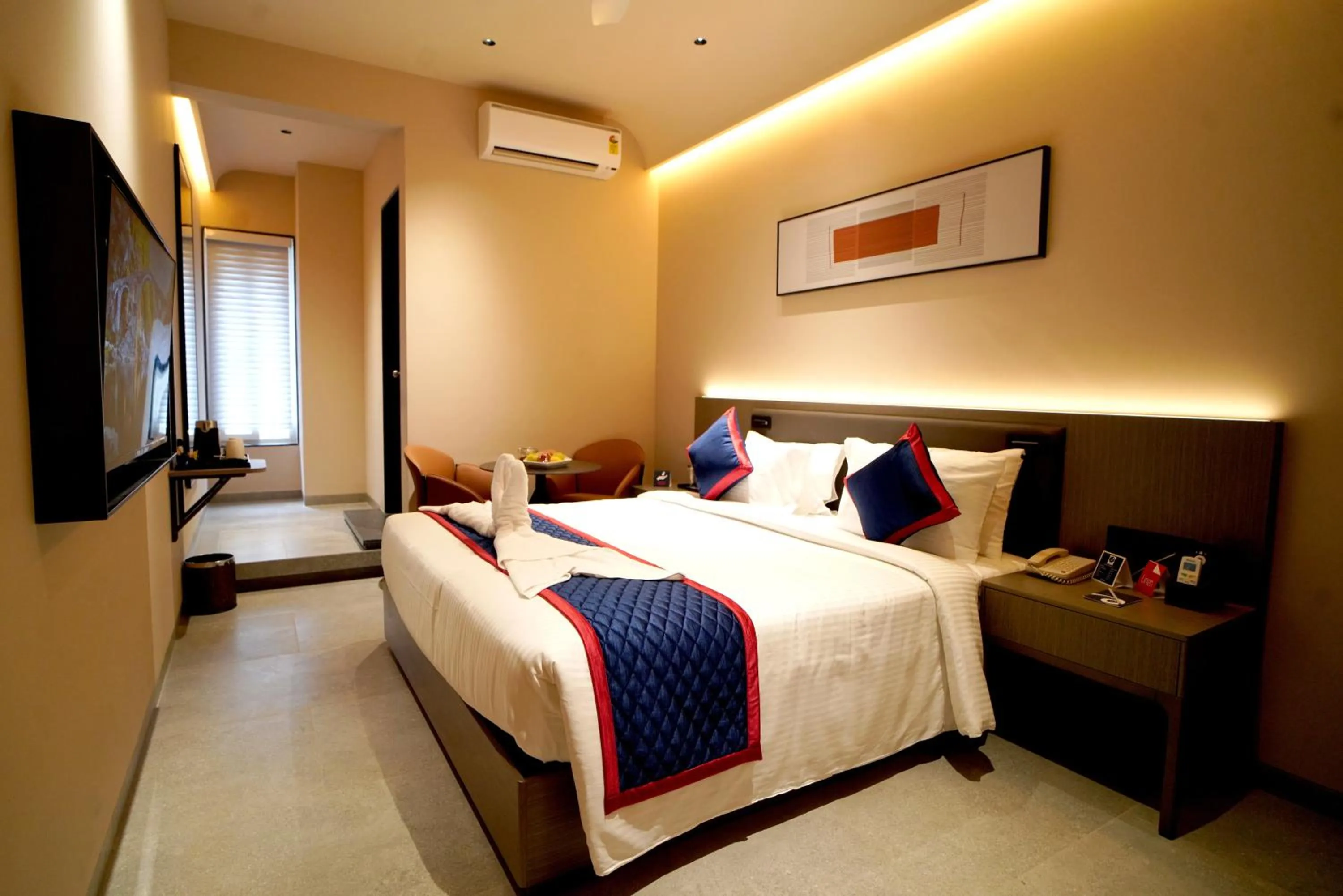 Bed in Zip By Spree Hotels Nanded
