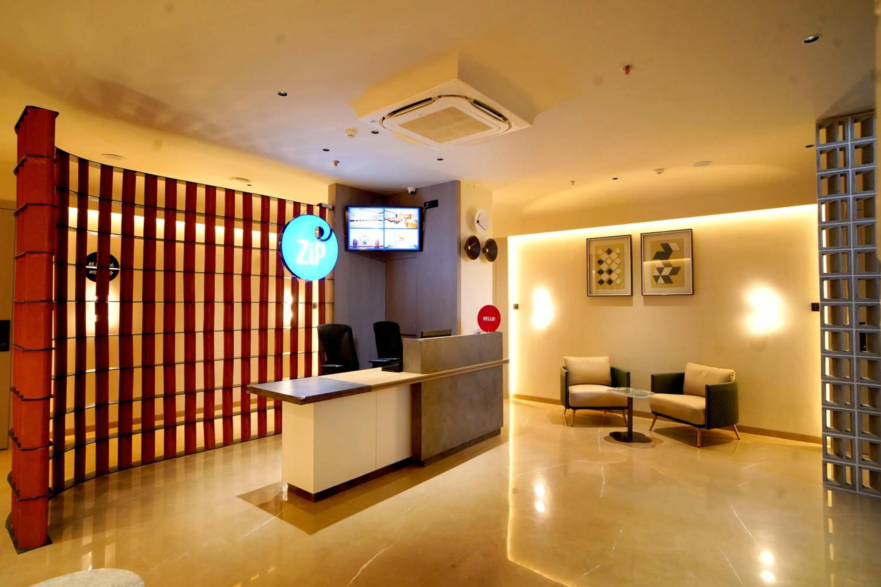 Lobby or reception in Zip By Spree Hotels Nanded