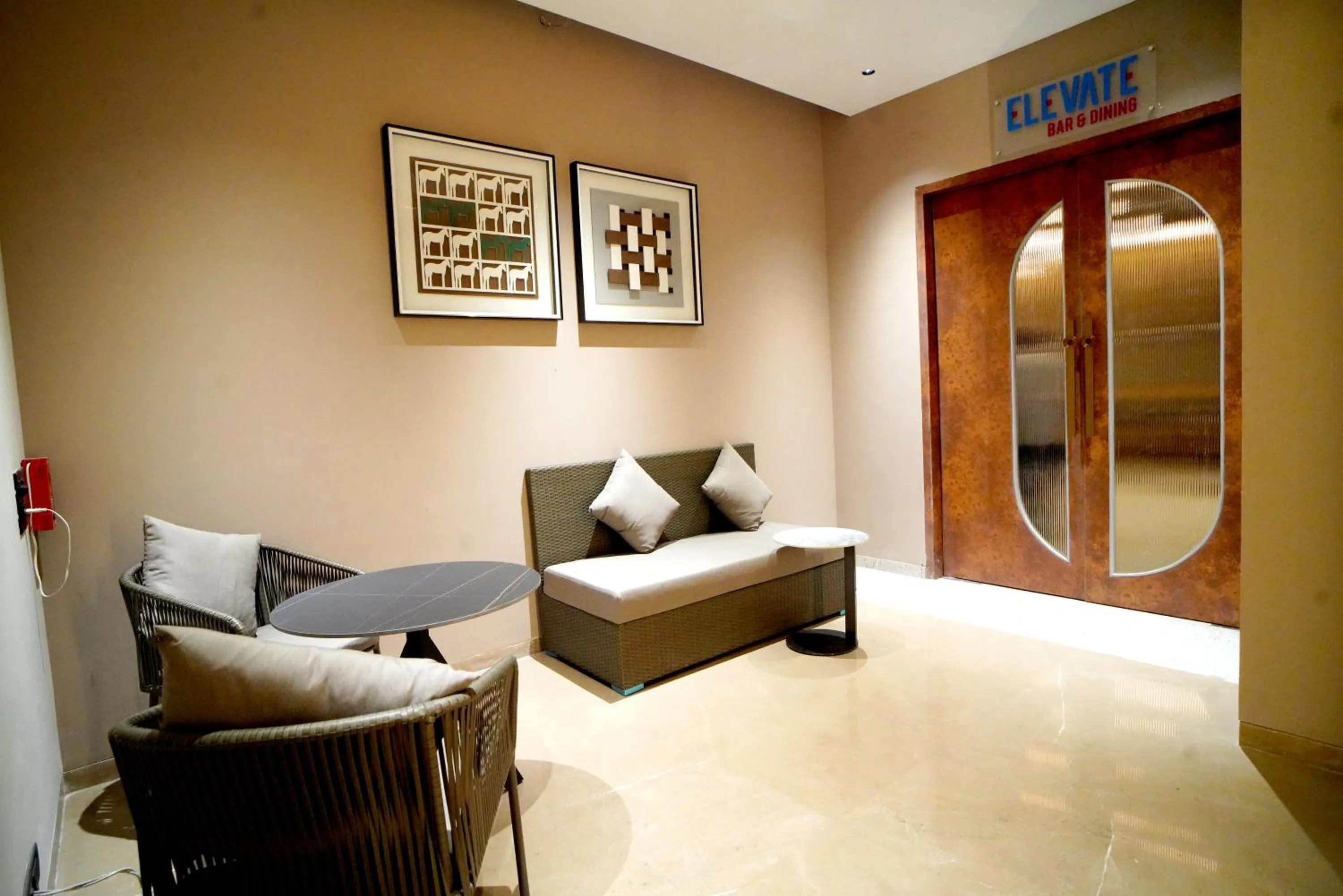 Lounge or bar in Zip By Spree Hotels Nanded