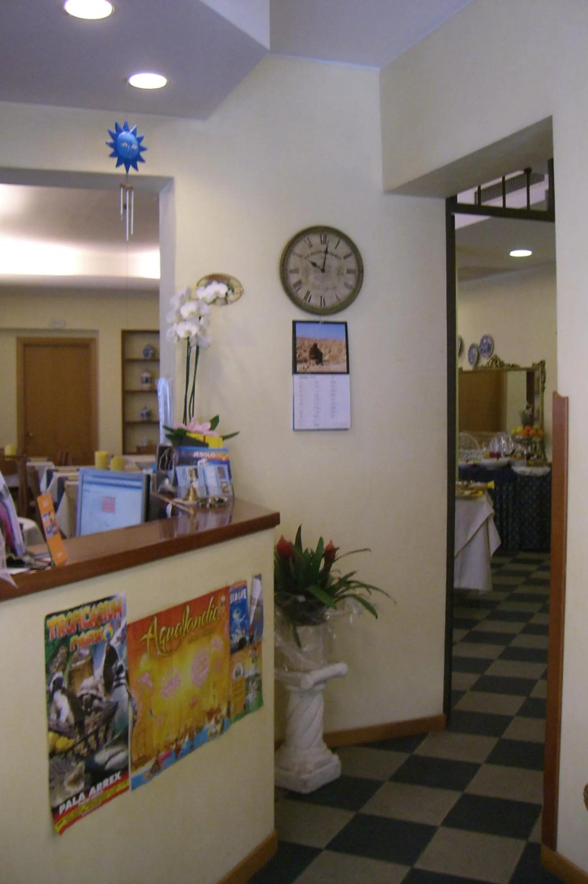 Lobby or reception in Hotel Lido