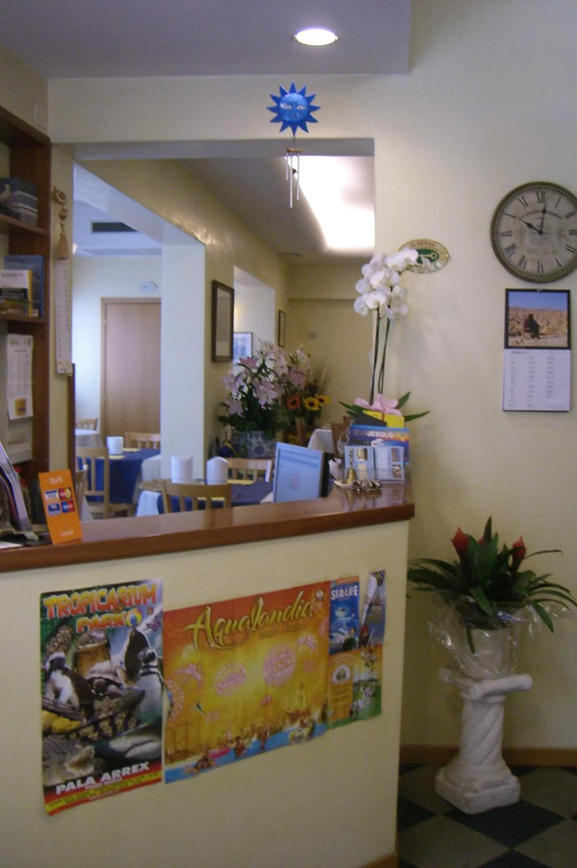 Lobby or reception in Hotel Lido