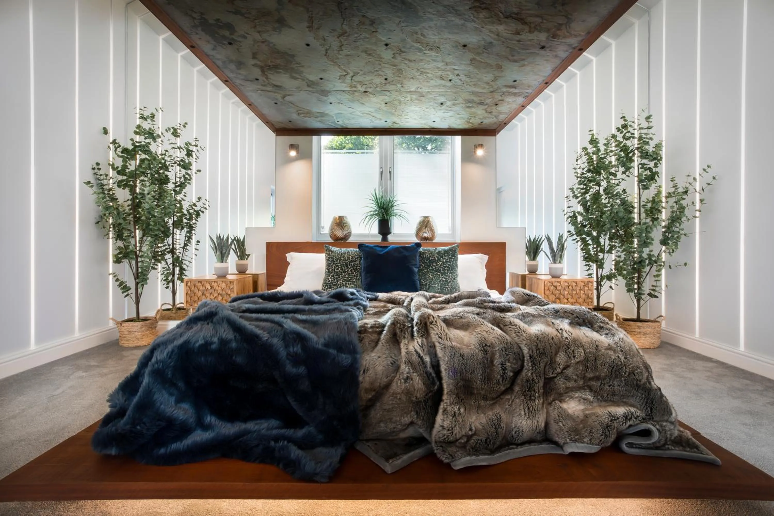 Bed in Aphrodites Group - Luxury Hot Tub Suites in Central Lake District!