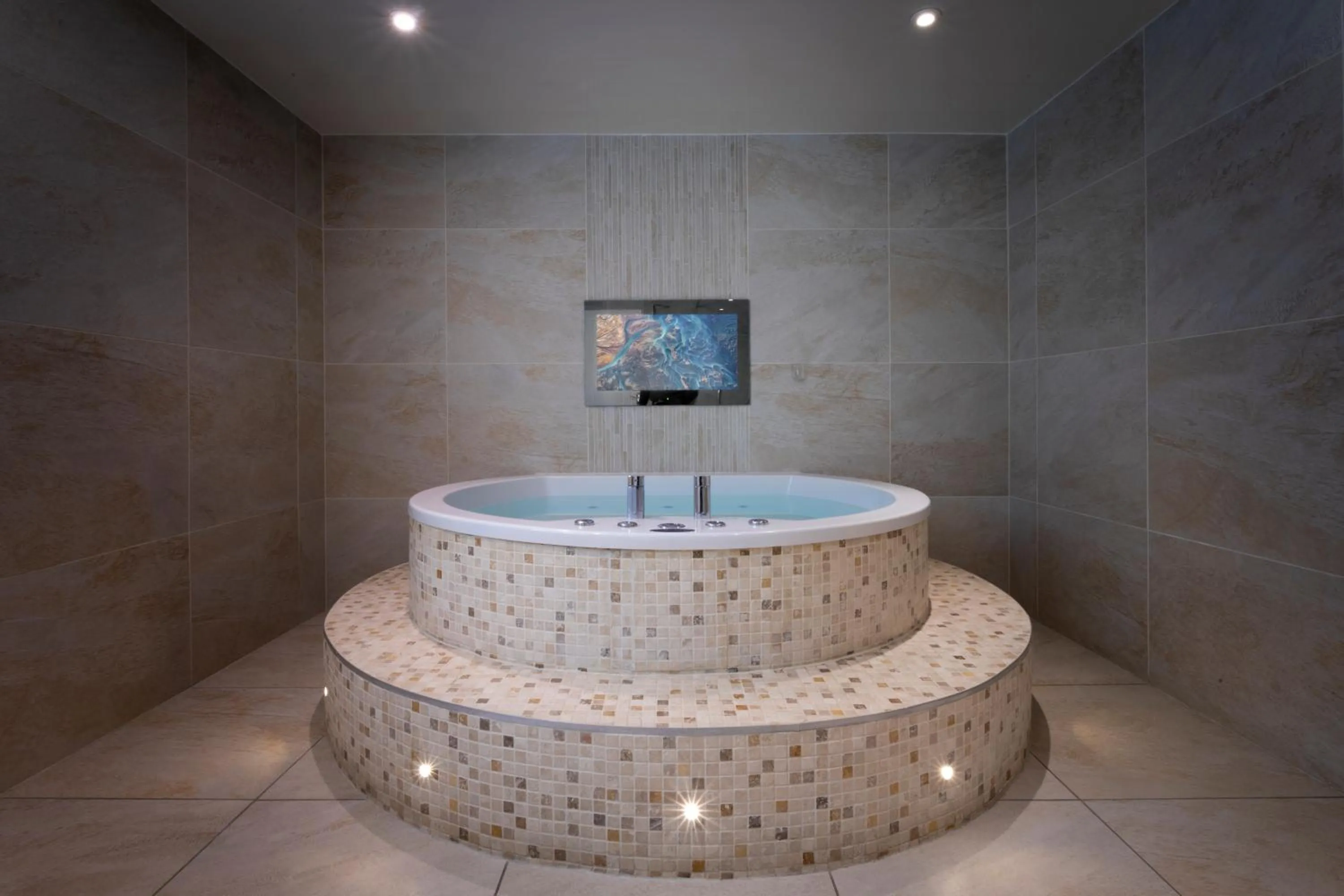 Bath in Aphrodites Group - Luxury Hot Tub Suites in Central Lake District!