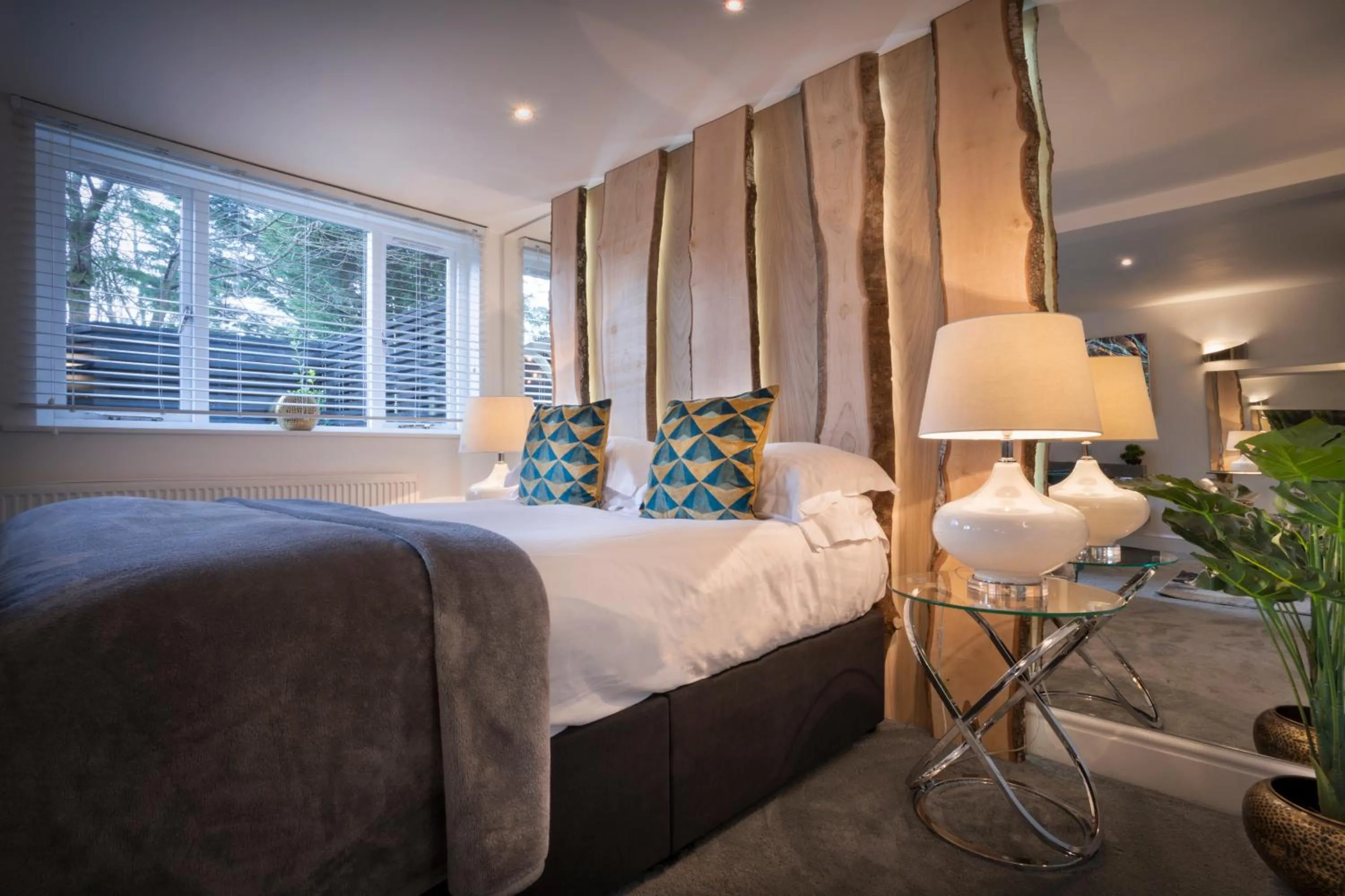 Bed in Aphrodites Group - Luxury Hot Tub Suites in Central Lake District!