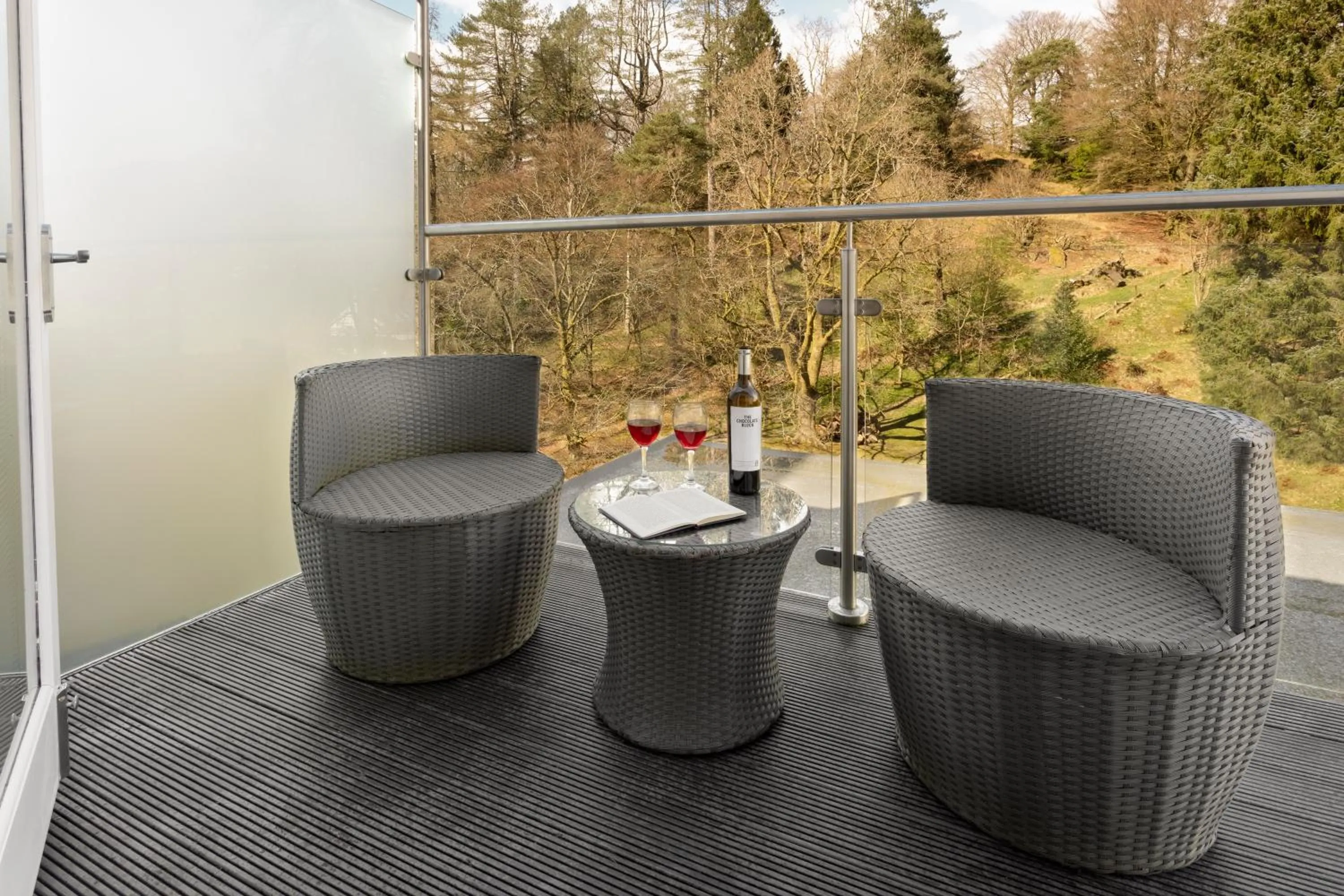 Patio in Aphrodites Group - Luxury Hot Tub Suites in Central Lake District!