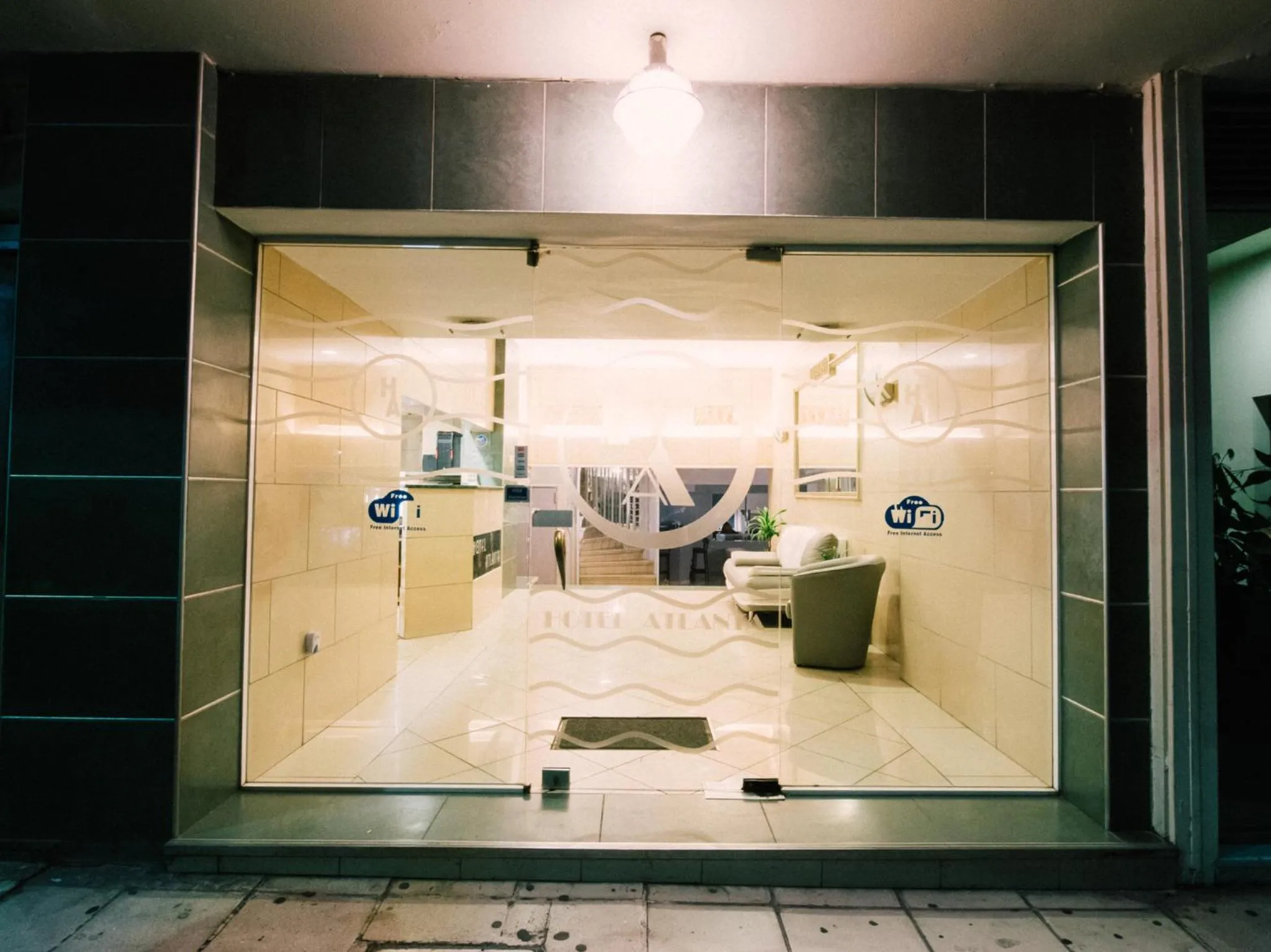 Facade/entrance in Hotel Atlanta