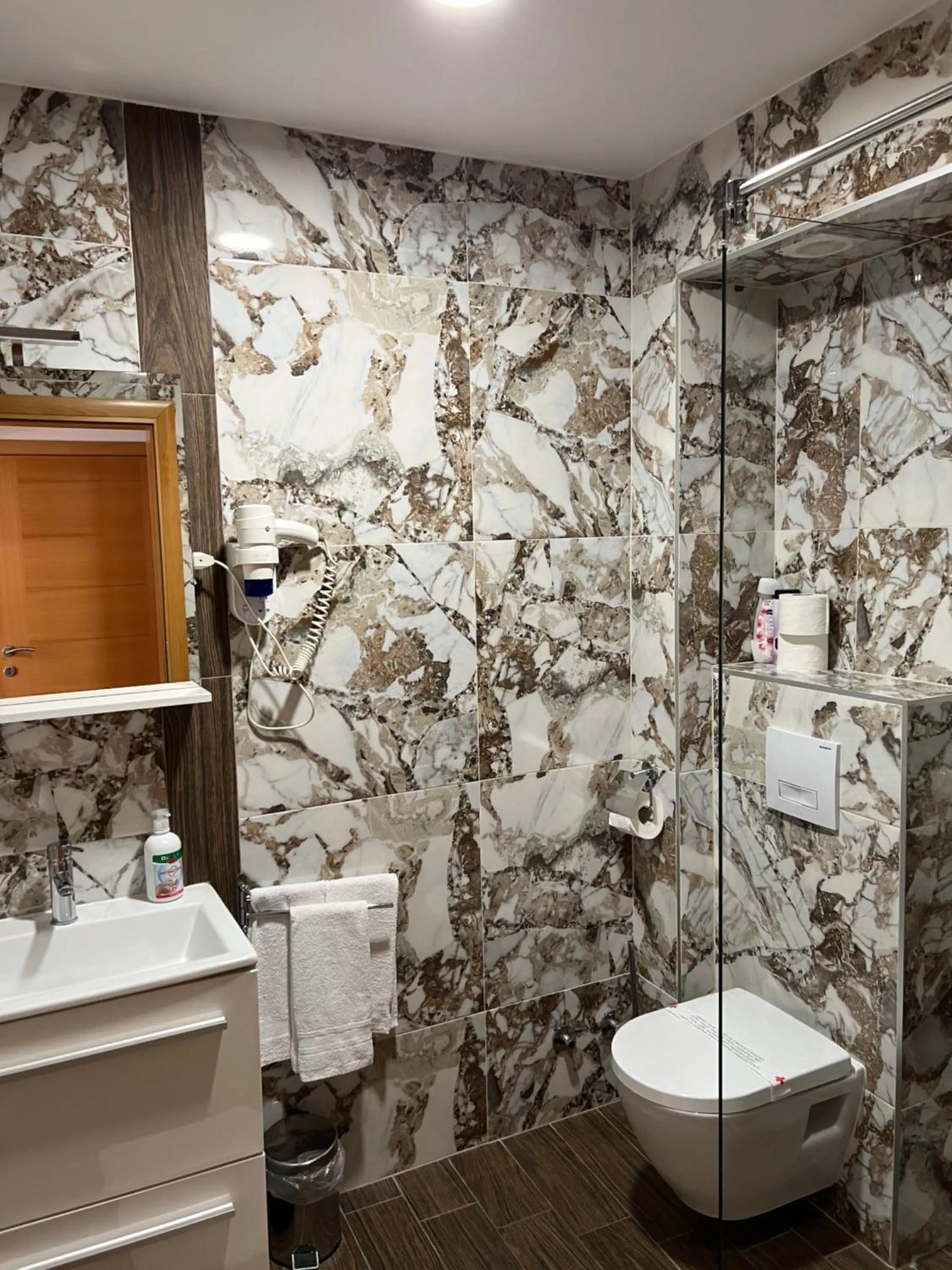 Bathroom in Motel Monte Rosa