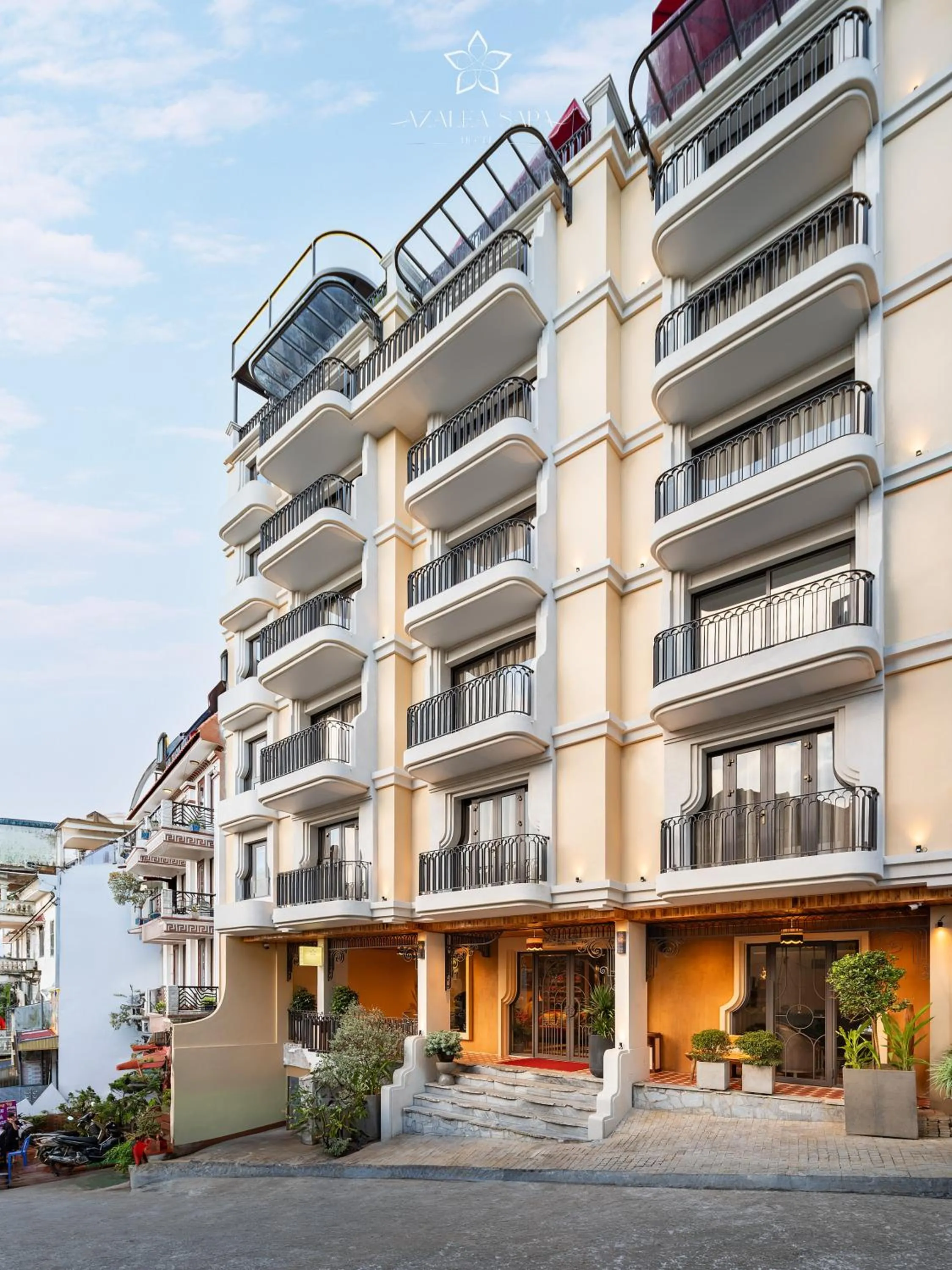 Property building in Azalea Sapa Hotel