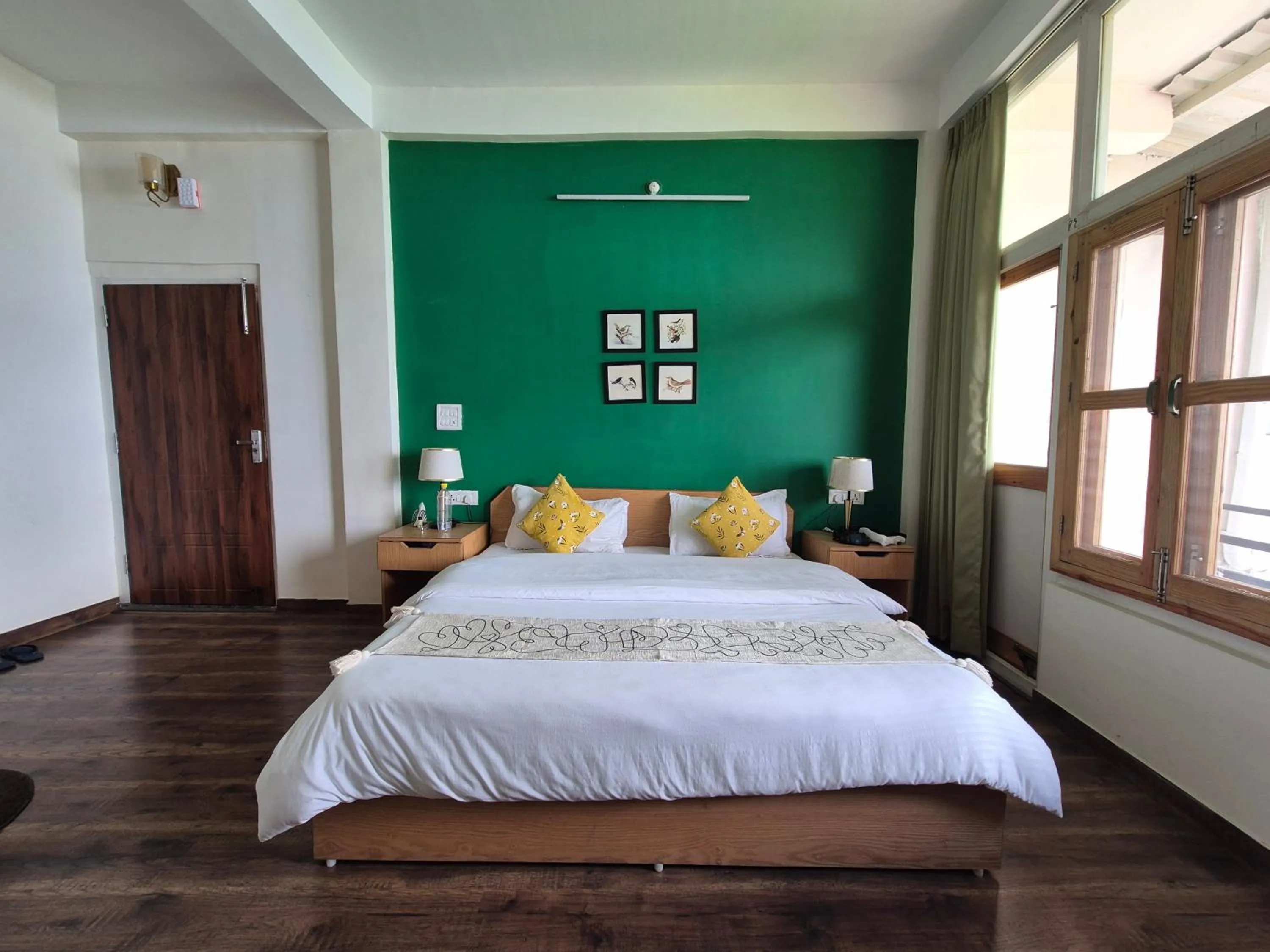 Bed in The Coverpage Boutique Stays Mussoorie