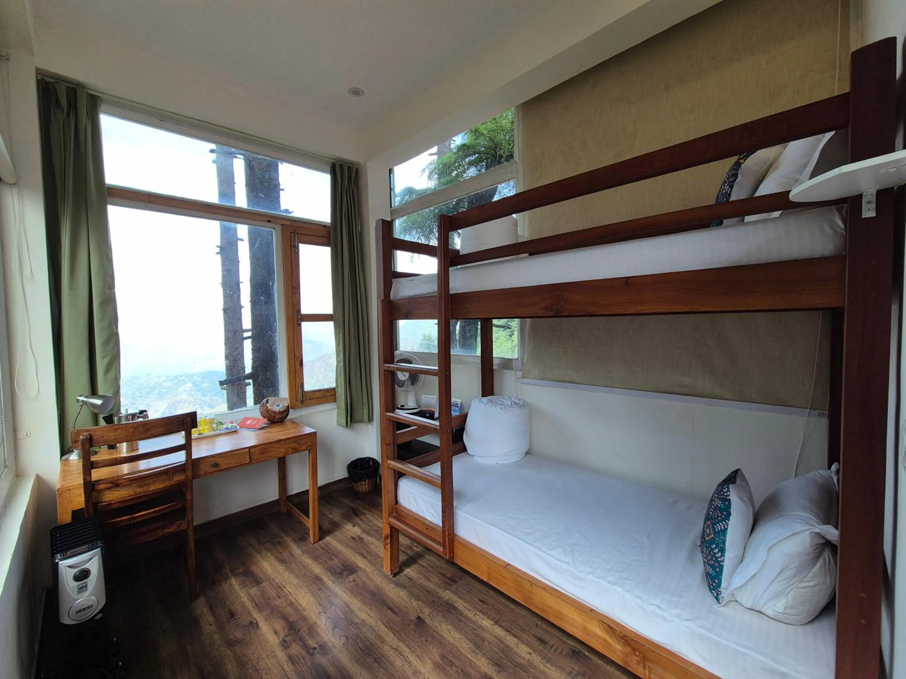Bed in The Coverpage Boutique Stays Mussoorie