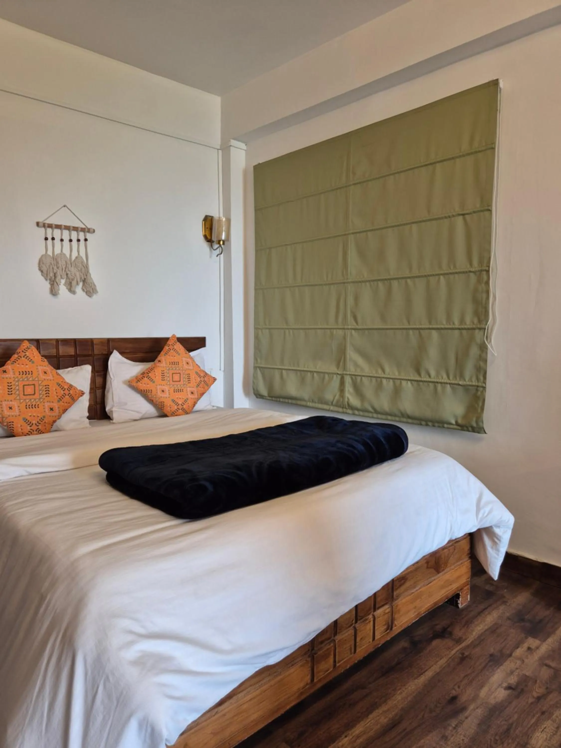 Bed in The Coverpage Boutique Stays Mussoorie