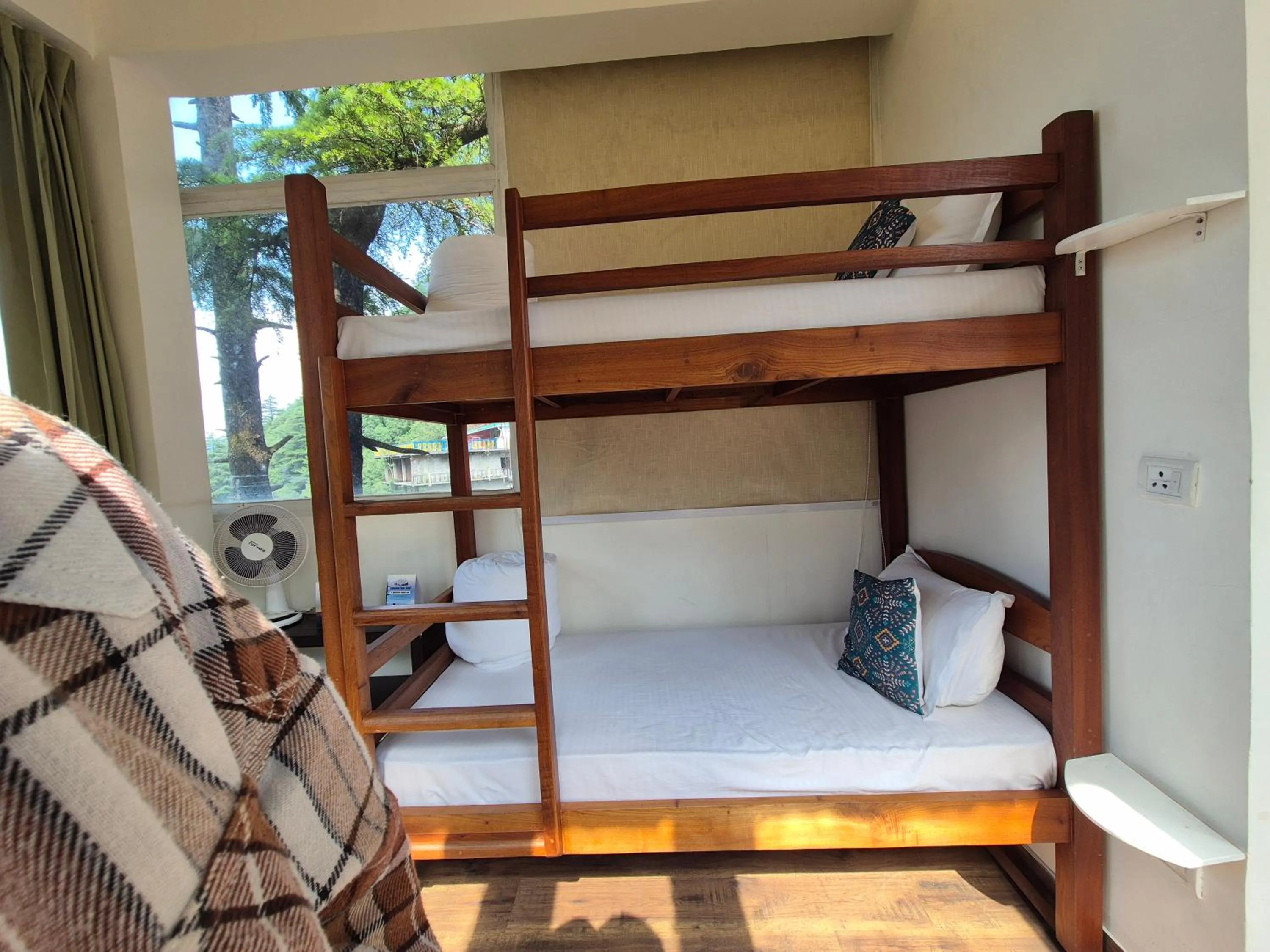 Bed in The Coverpage Boutique Stays Mussoorie
