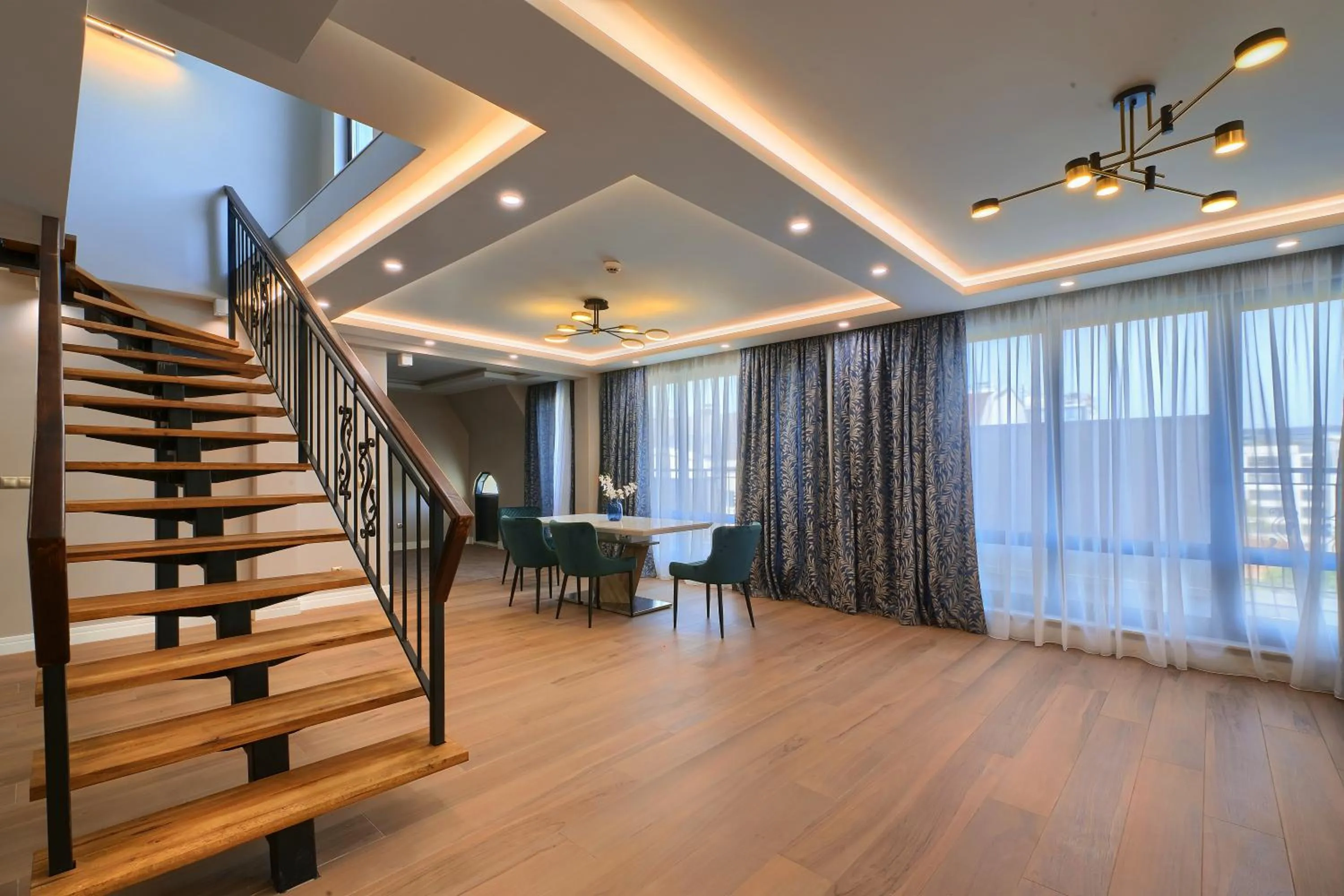 Seating area in Aurora Sofia