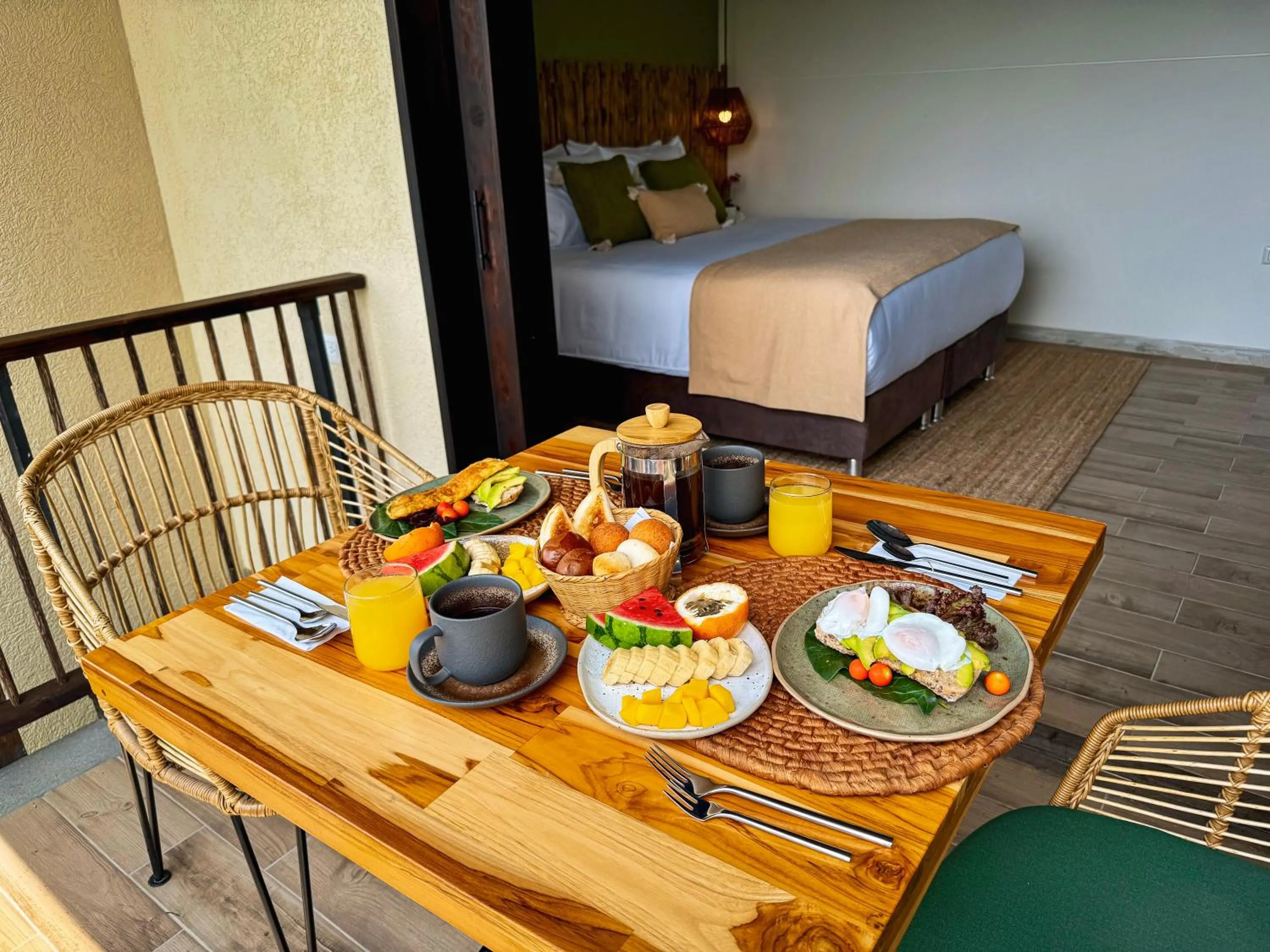 Breakfast, Bed in Tukki Ecolodge Hotel