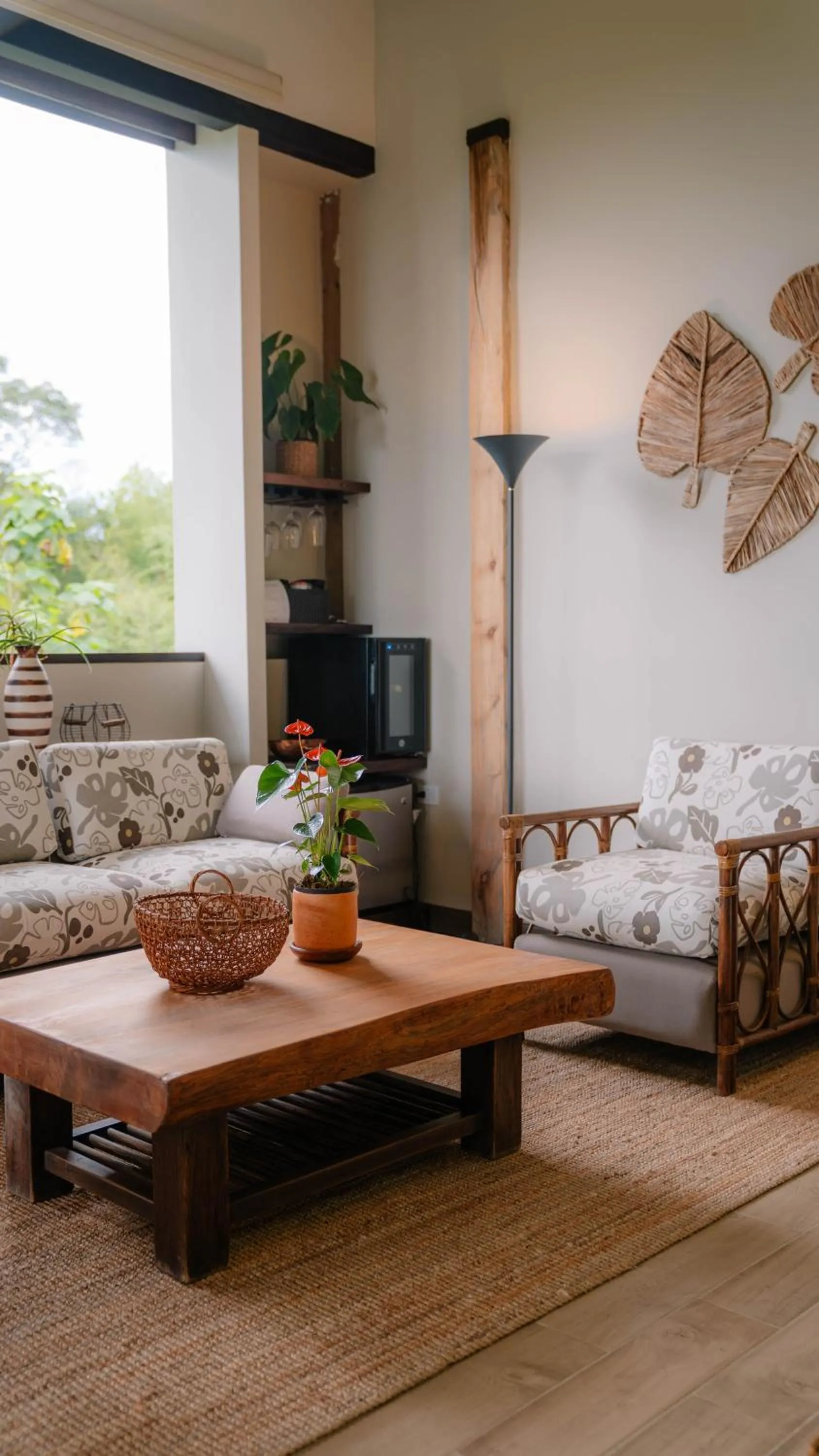 Living room in Tukki Ecolodge Hotel