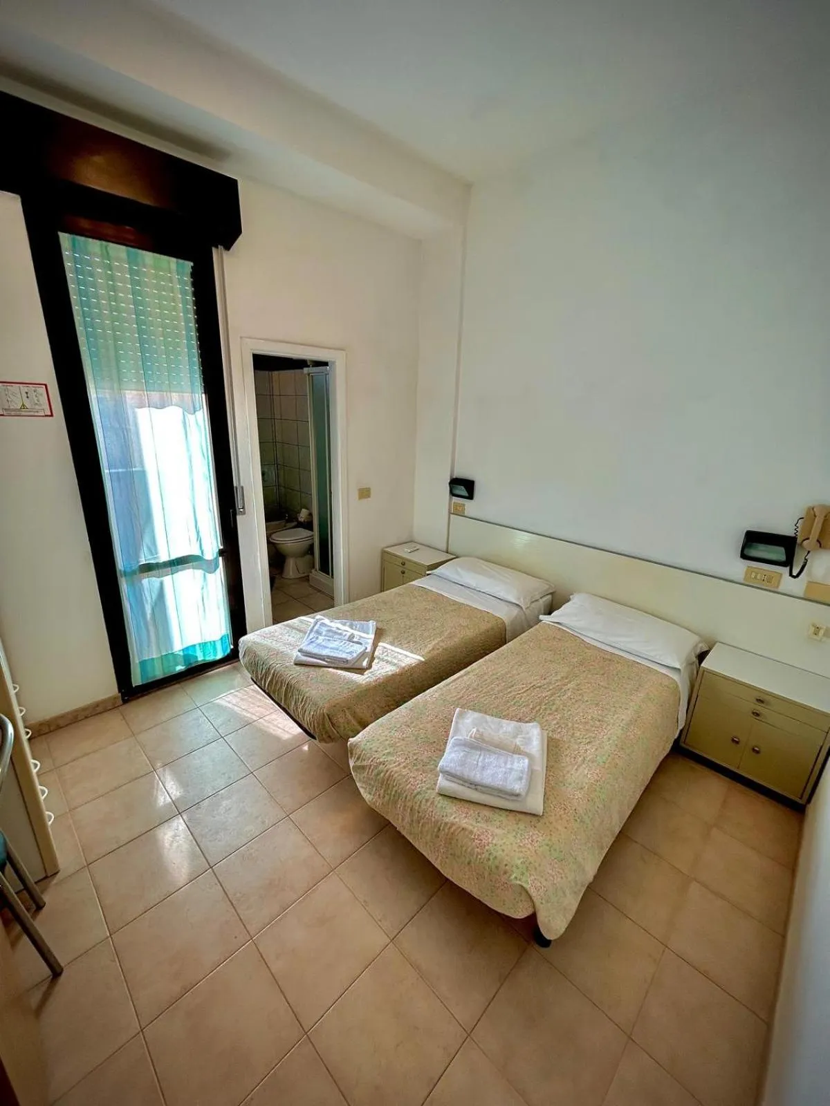 Bed in Hotel Sacramora