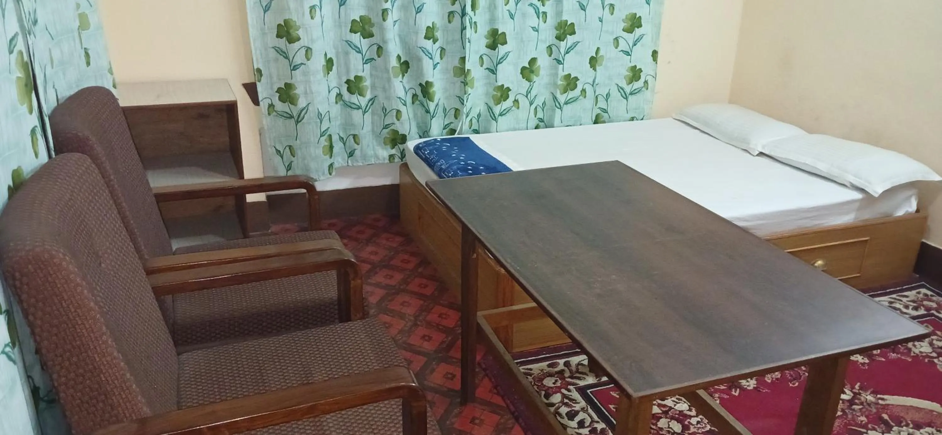 Bed in Manjushree home