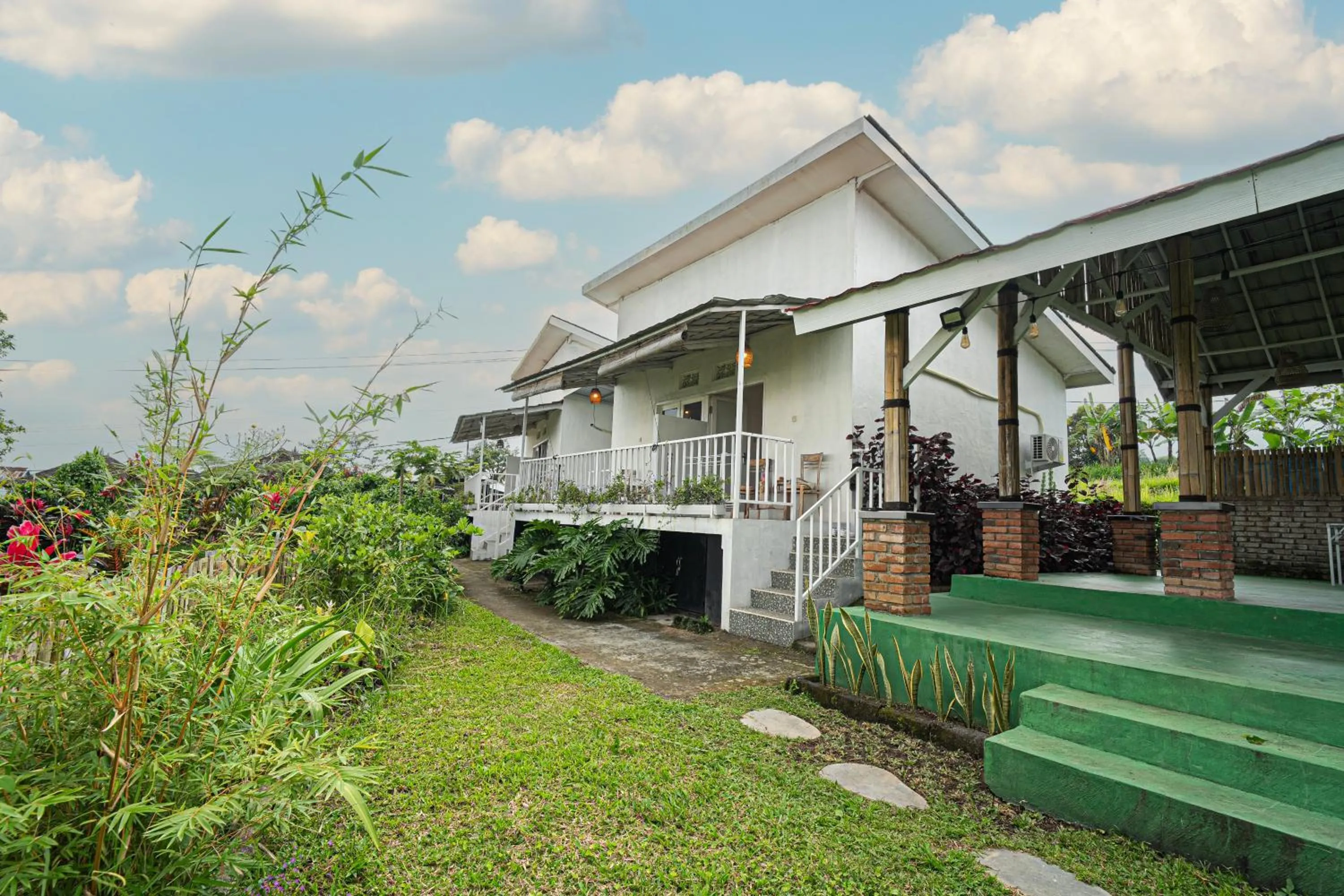 Property building in Jatiluwih Santya Loka Lodge & Twin Waterfall Managed by Manara