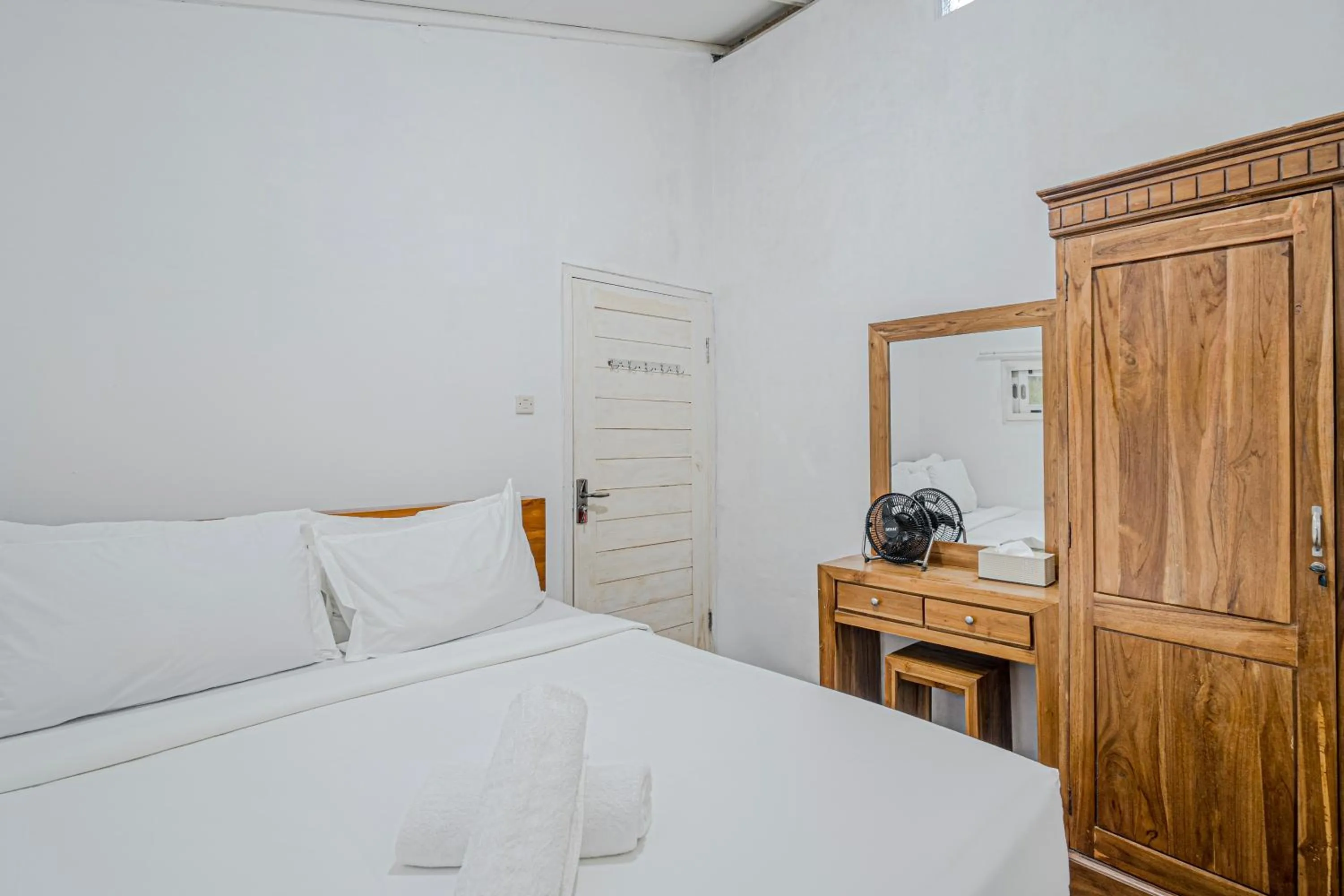 Bed in Jatiluwih Santya Loka Lodge & Twin Waterfall Managed by Manara