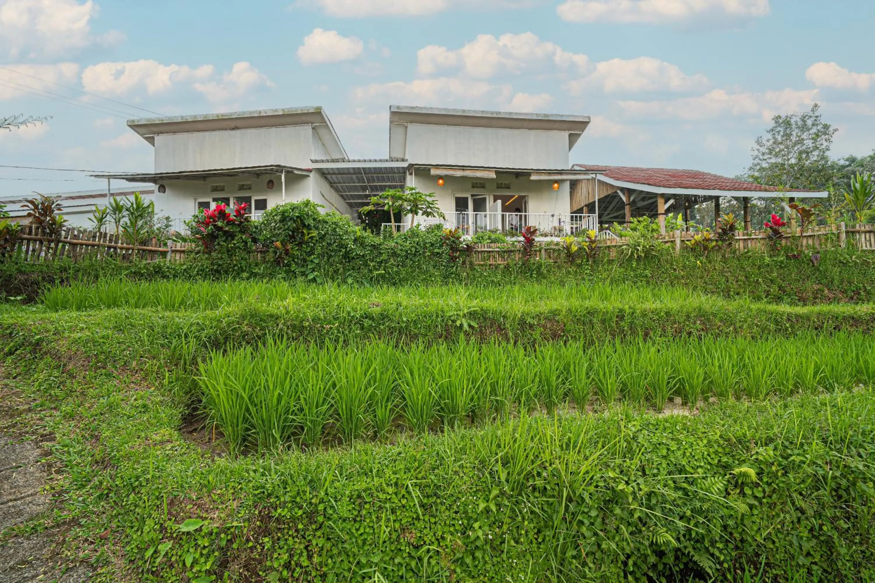 Garden view in Jatiluwih Santya Loka Lodge & Twin Waterfall Managed by Manara