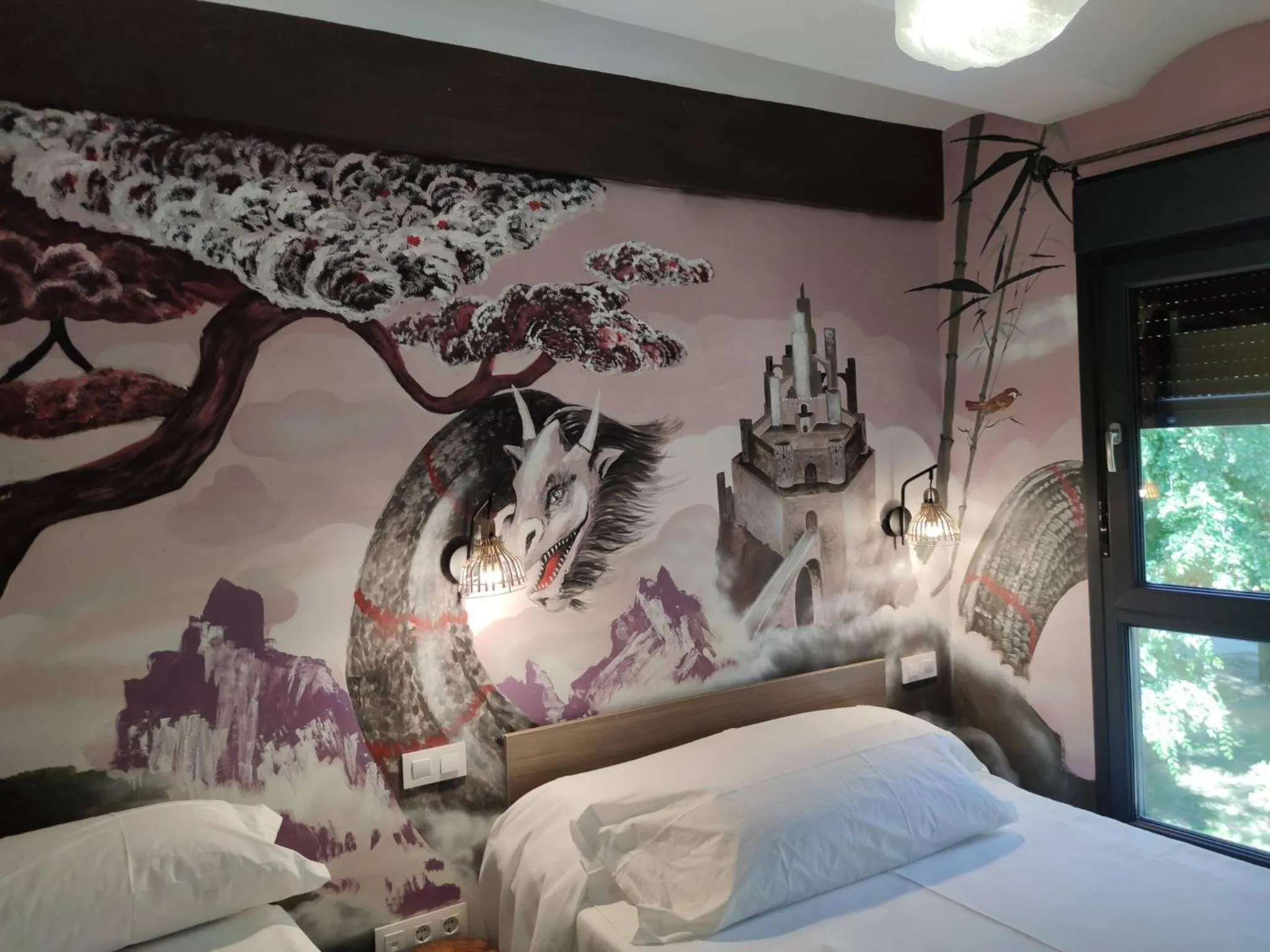 Bed in FamilyHostelPinto