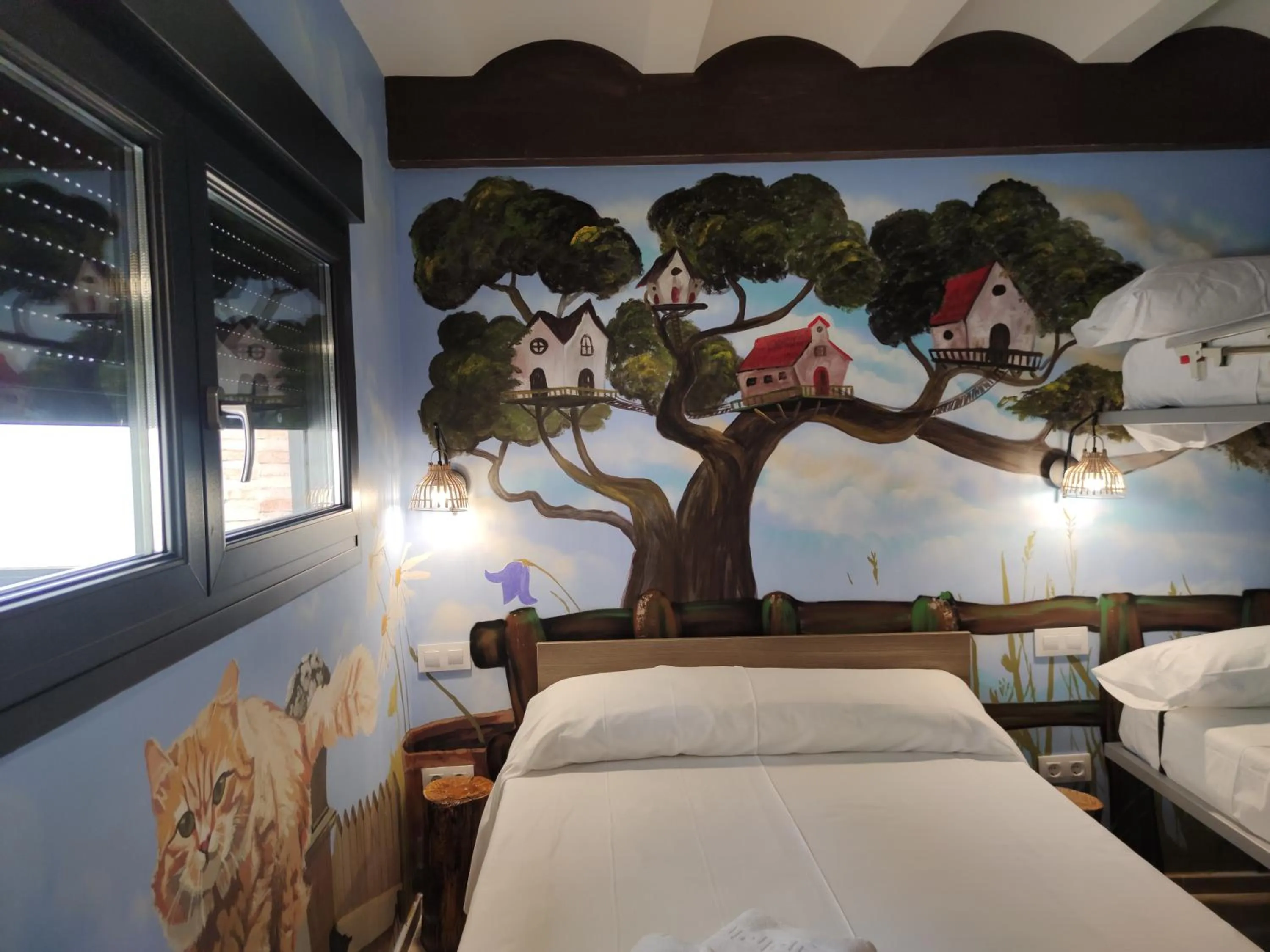 Bed in FamilyHostelPinto