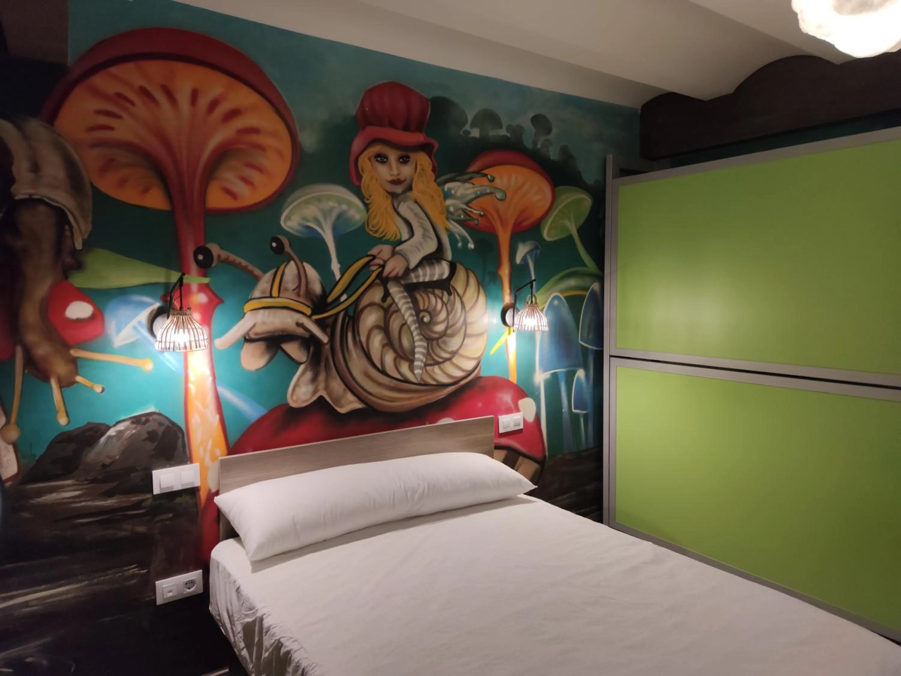 Bed in FamilyHostelPinto