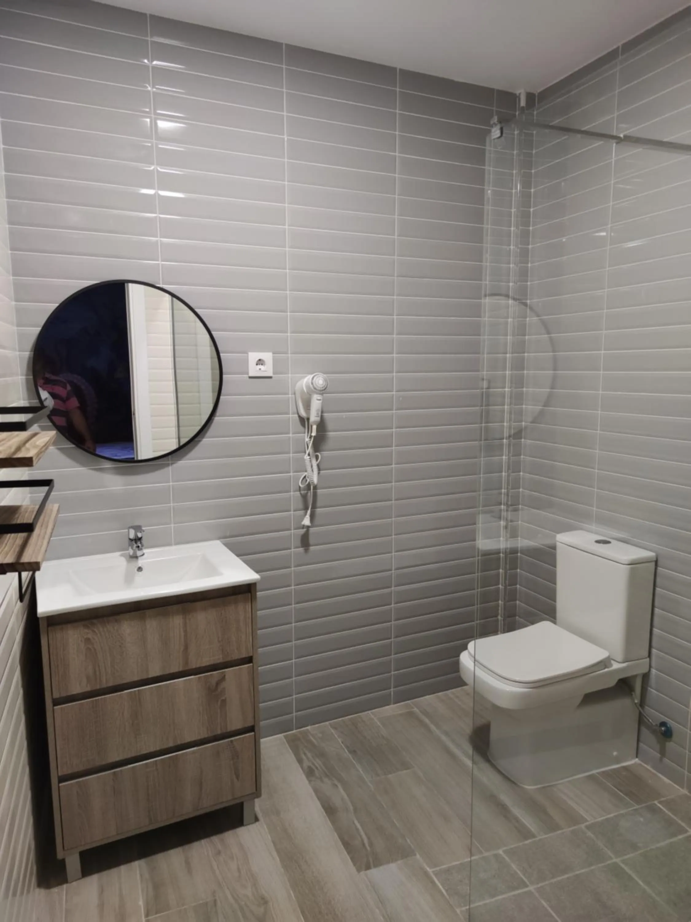 Bathroom in FamilyHostelPinto