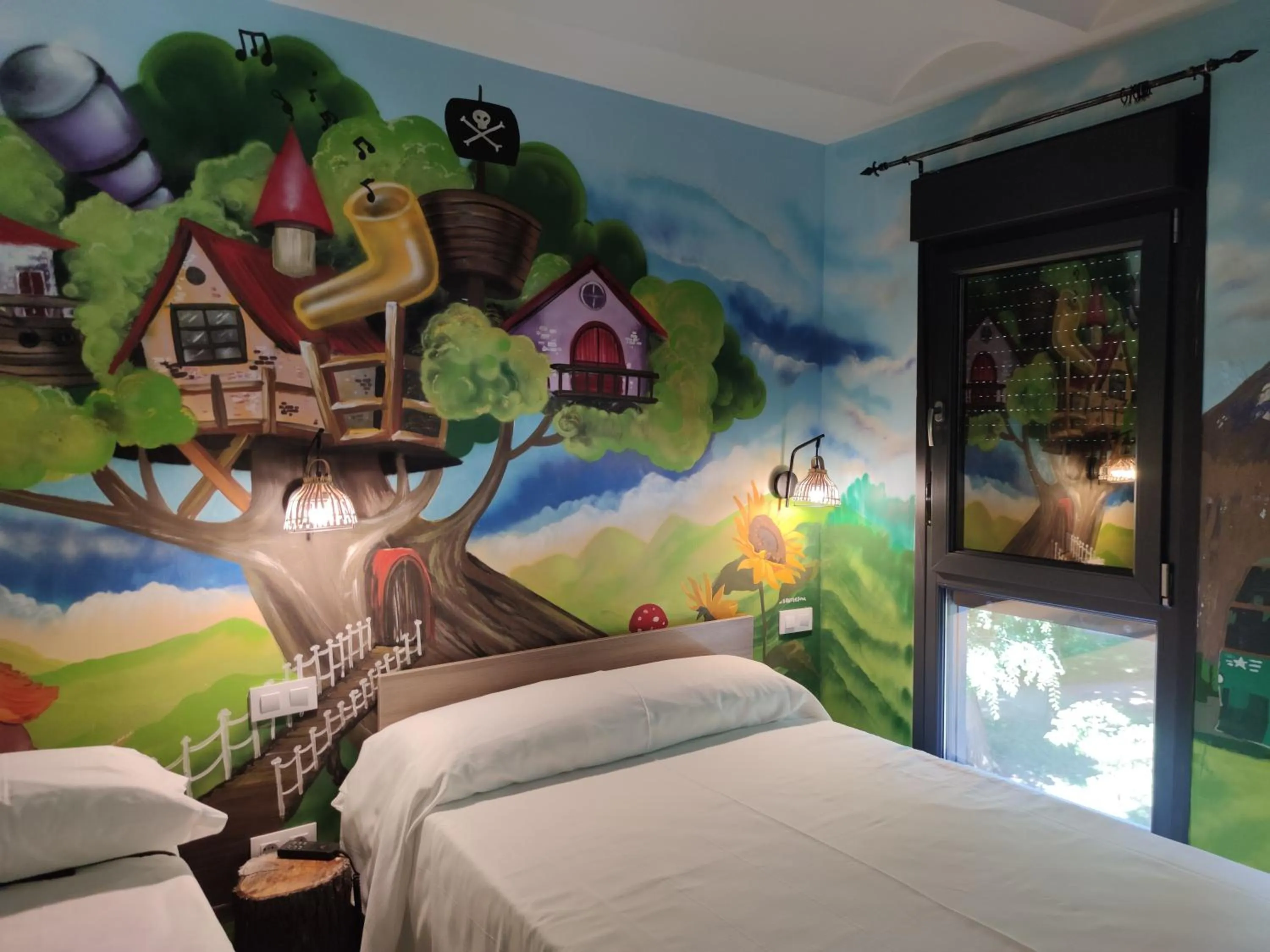 Bed in FamilyHostelPinto