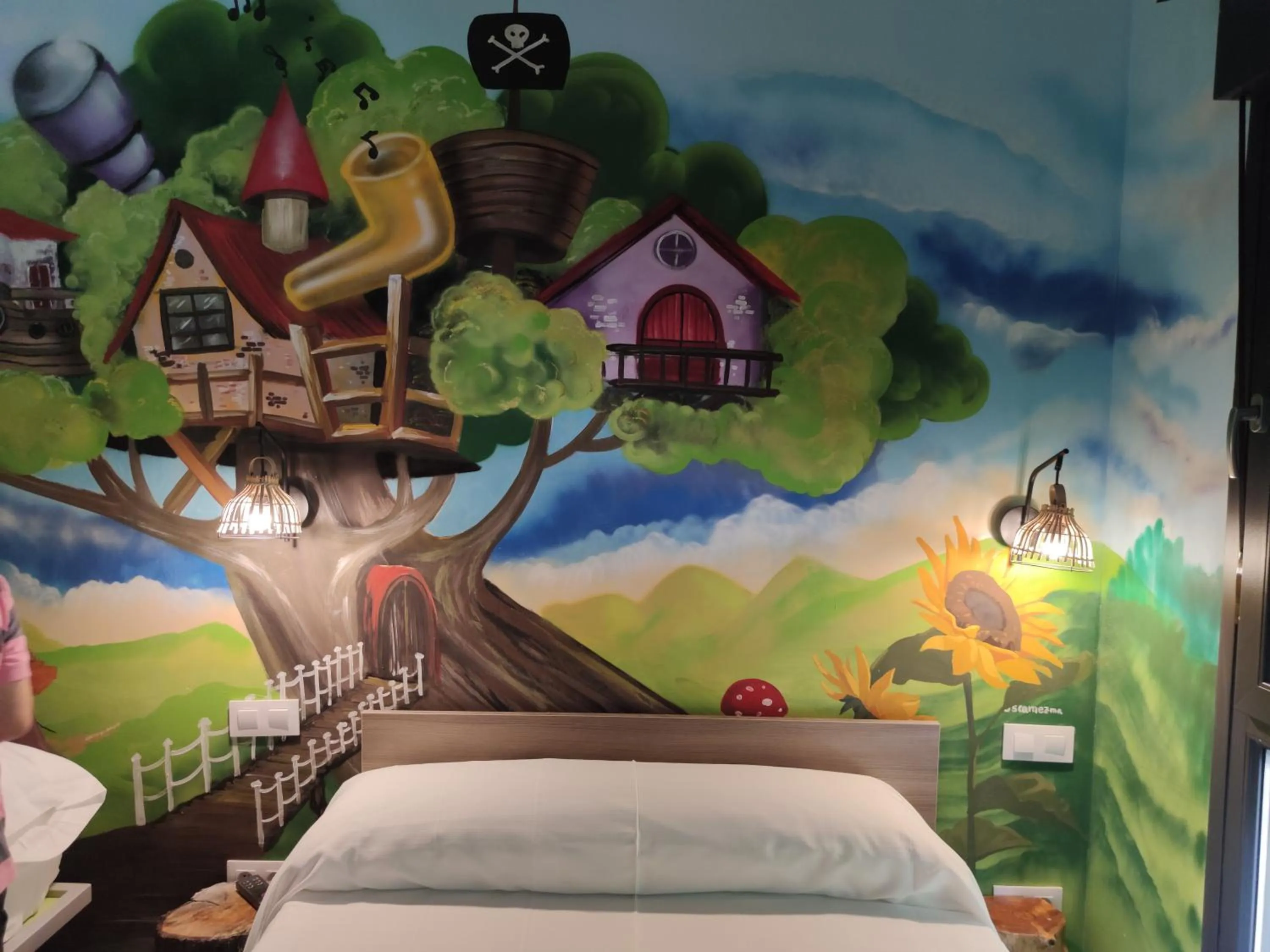 Bed in FamilyHostelPinto